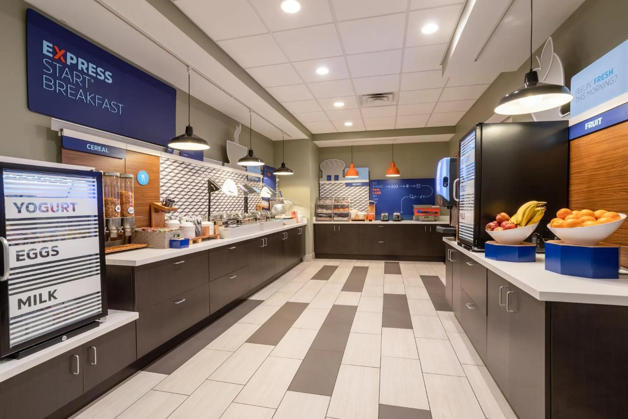 Breakfast in Holiday Inn Express Durango Downtown- Animas River