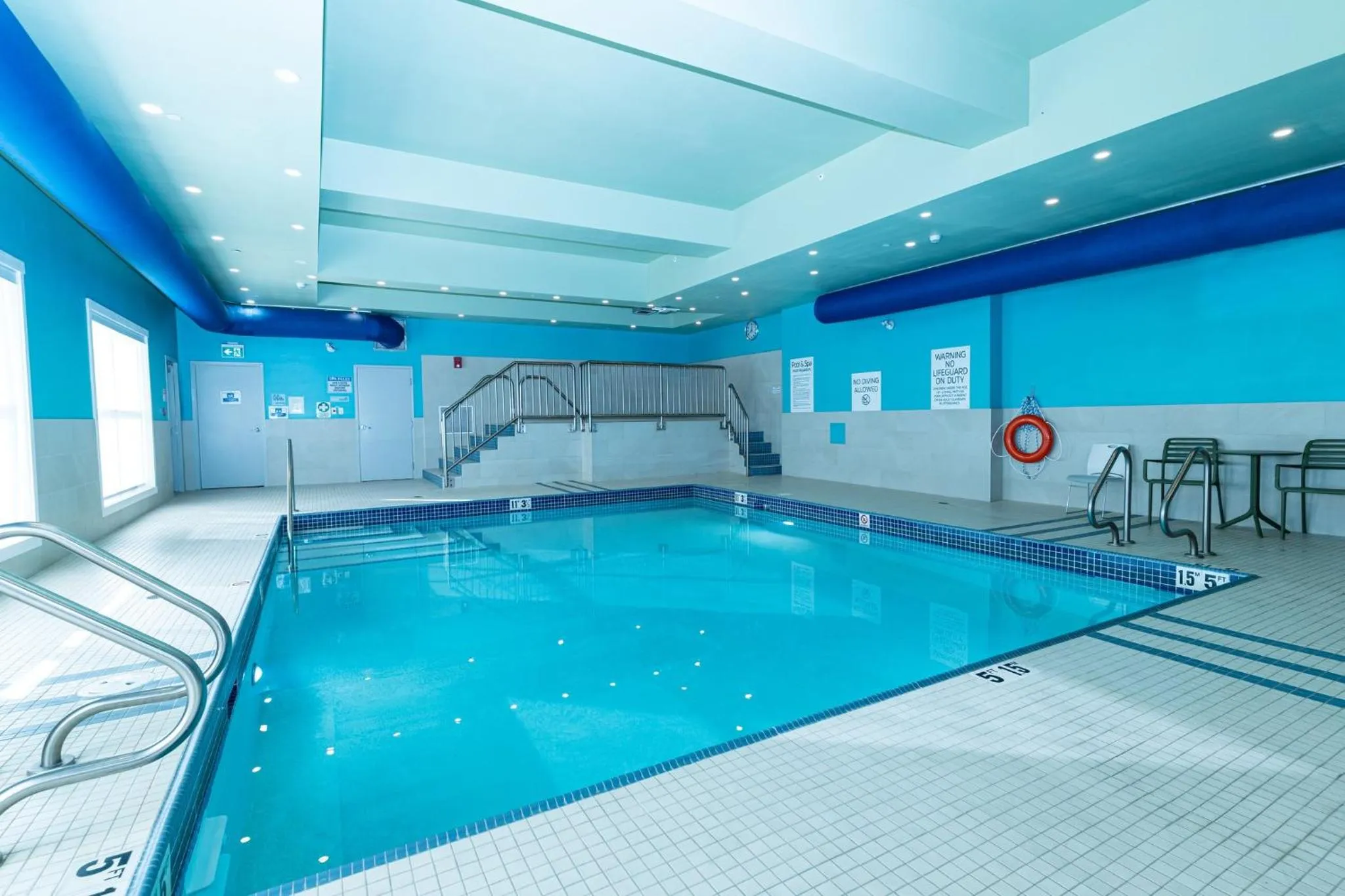 Swimming pool in Holiday Inn Express & Suites - Edmonton SW – Windermere by IHG