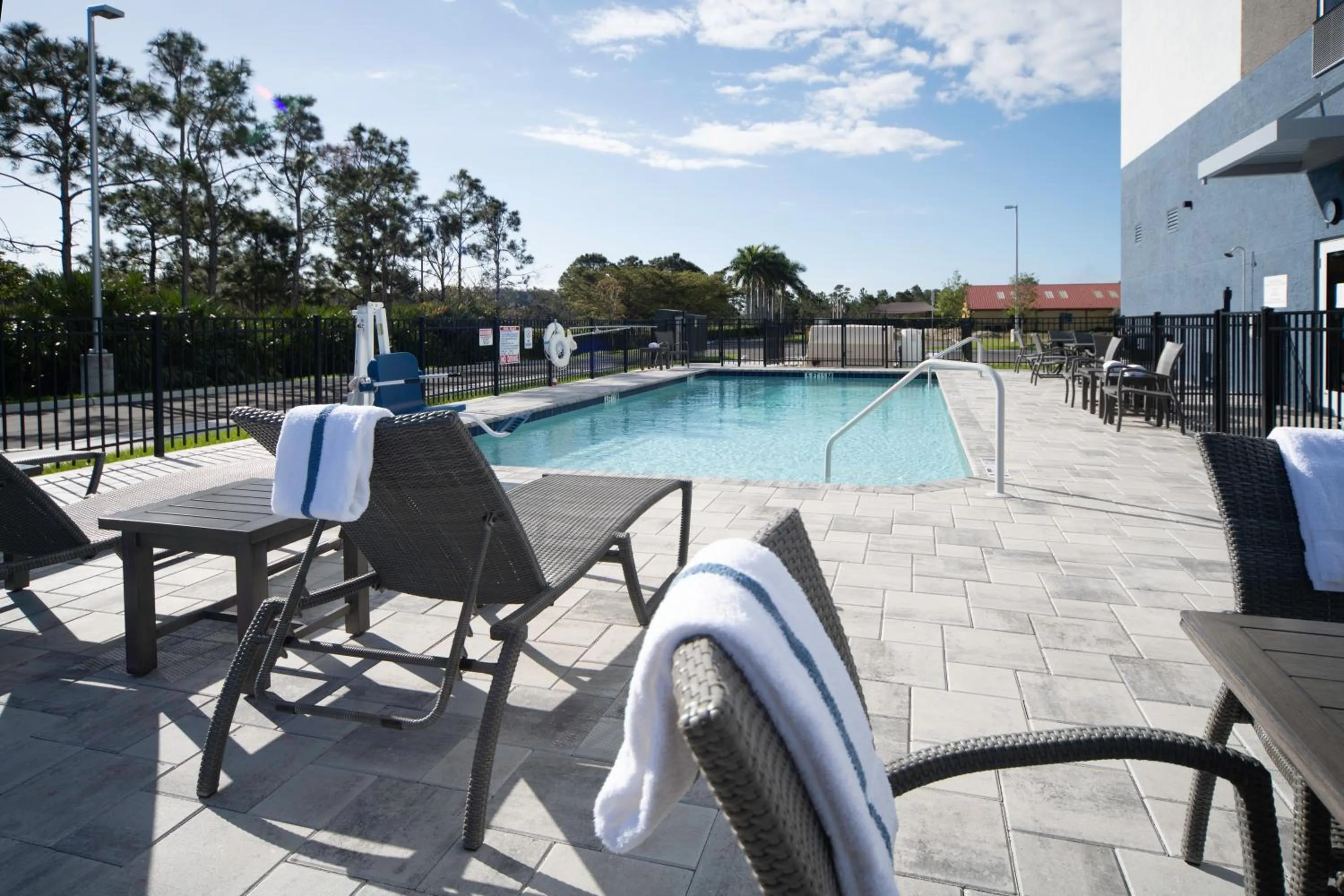 Swimming pool in Holiday Inn Express & Suites - Fort Myers Airport by IHG