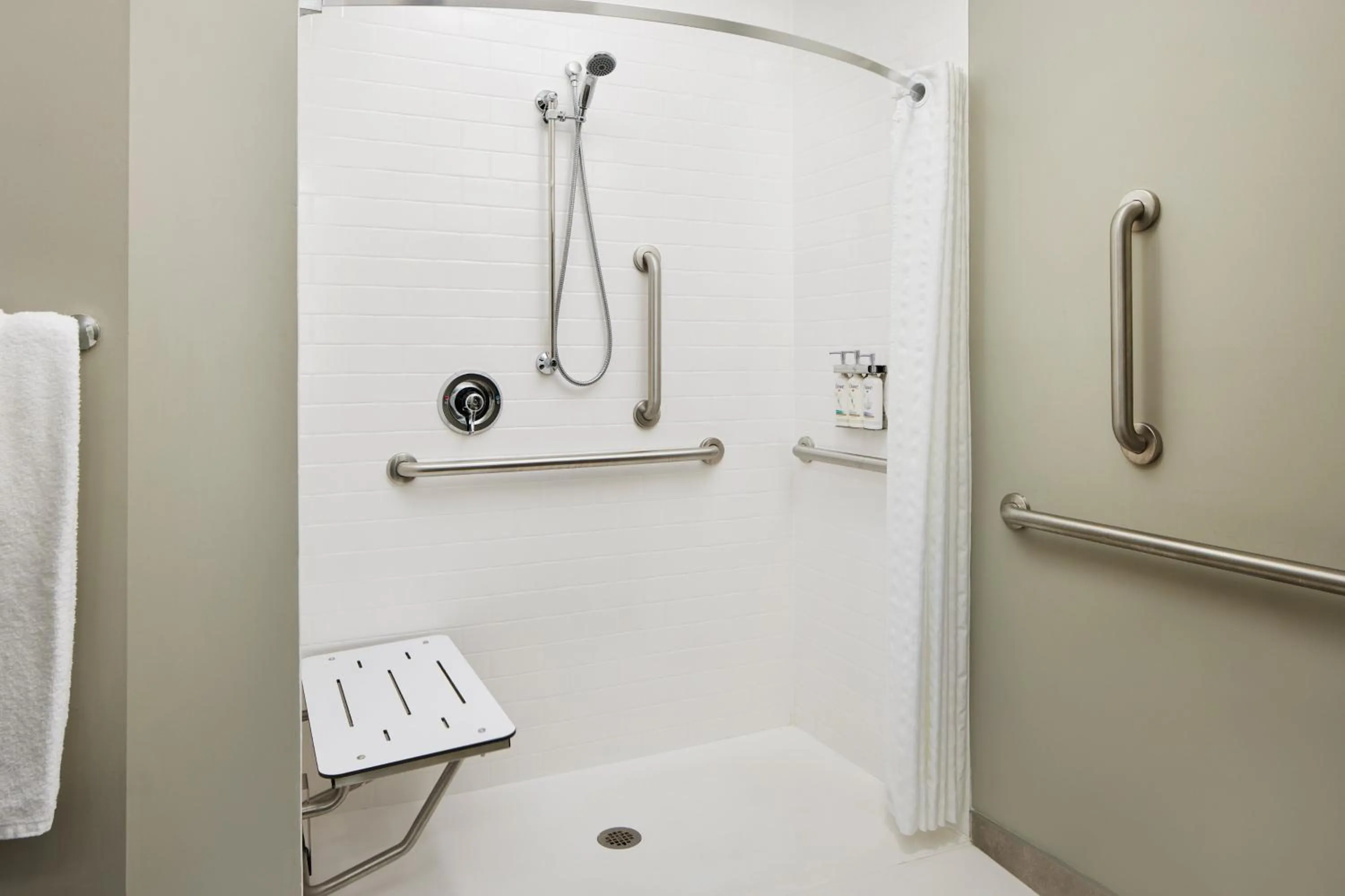 Bathroom in Candlewood Suites - Lebanon by IHG