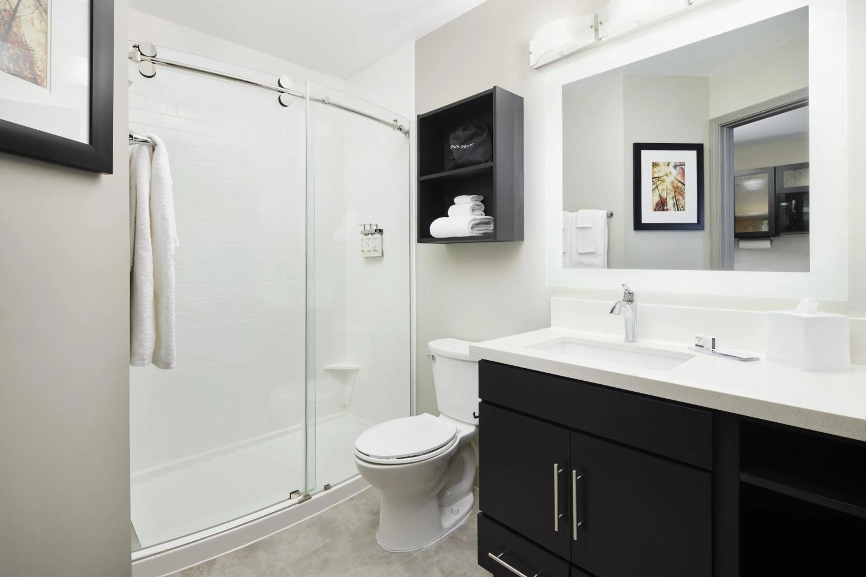 Bathroom in Candlewood Suites - Lebanon by IHG