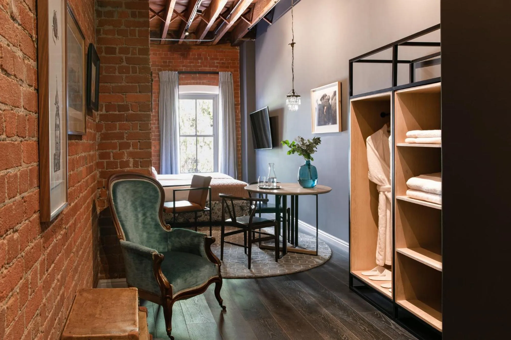 Bed in Old Foundry Hotel by Ideas Cartel