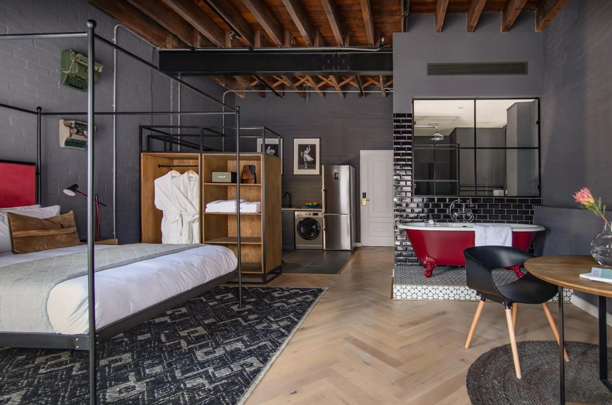 Bed in Old Foundry Hotel by Ideas Cartel