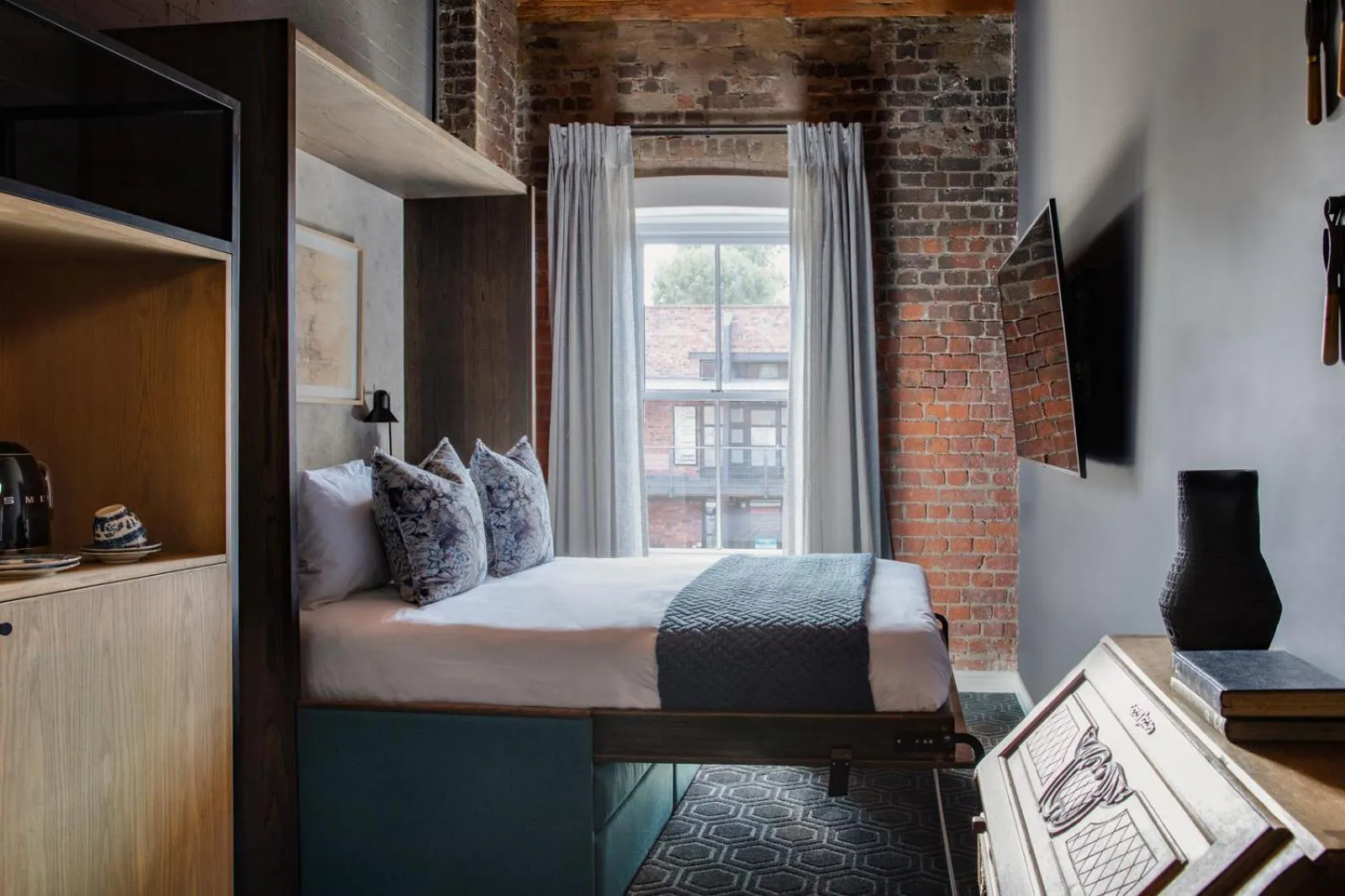 Bedroom, Bed in Old Foundry Hotel by Ideas Cartel
