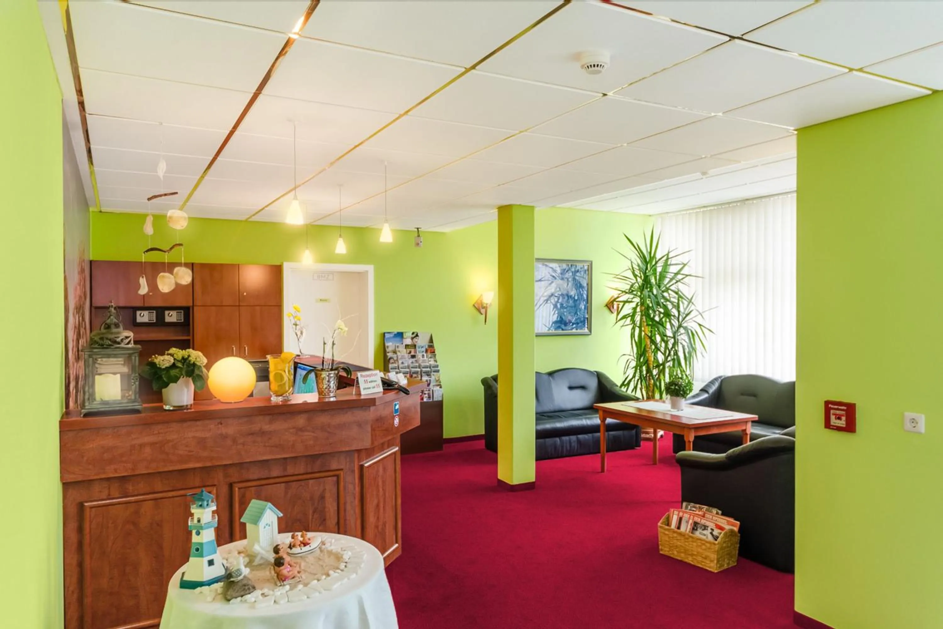 Seating area in Hotel Münkel