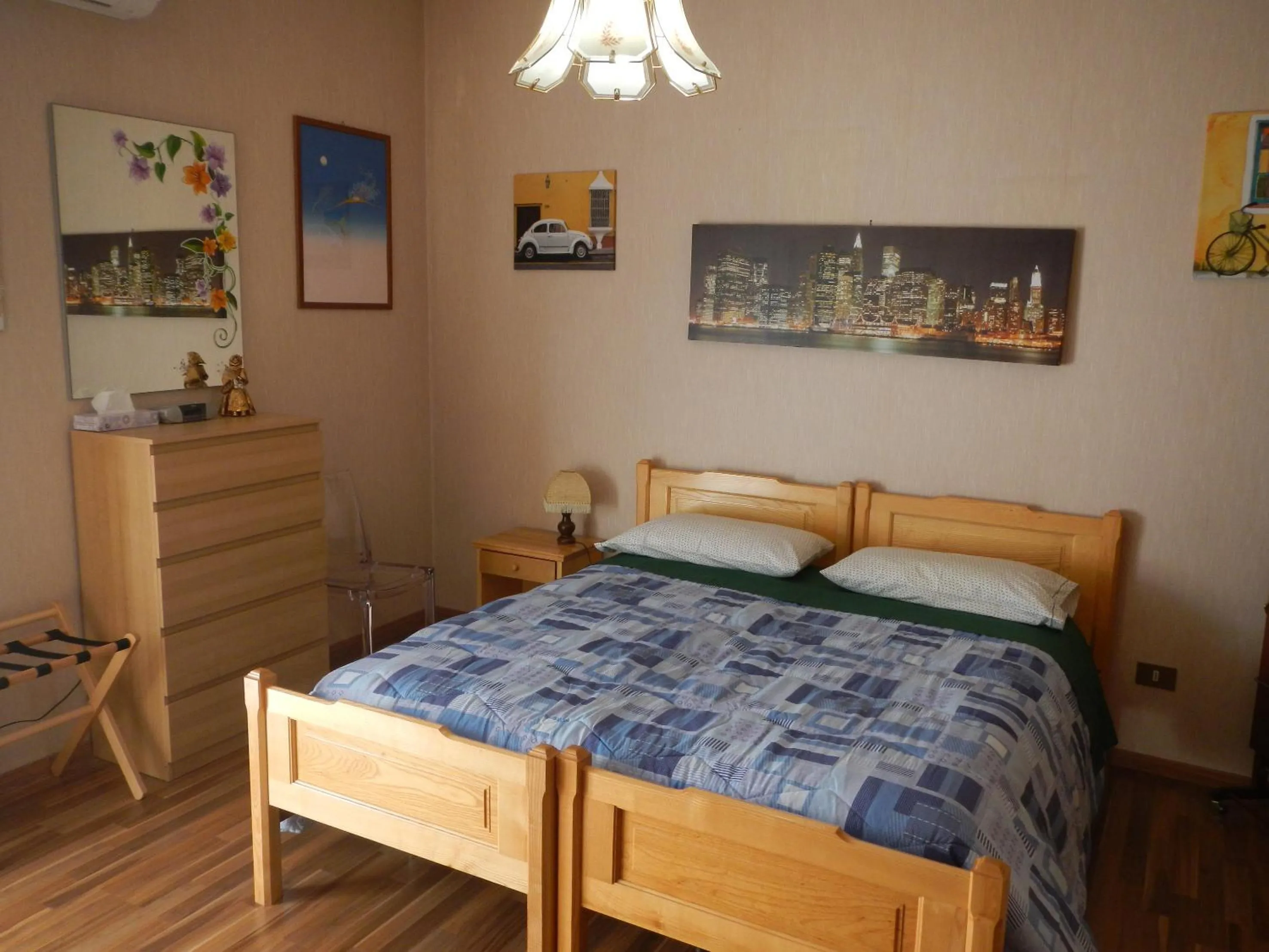 Bed in A casa di Gianna B&B