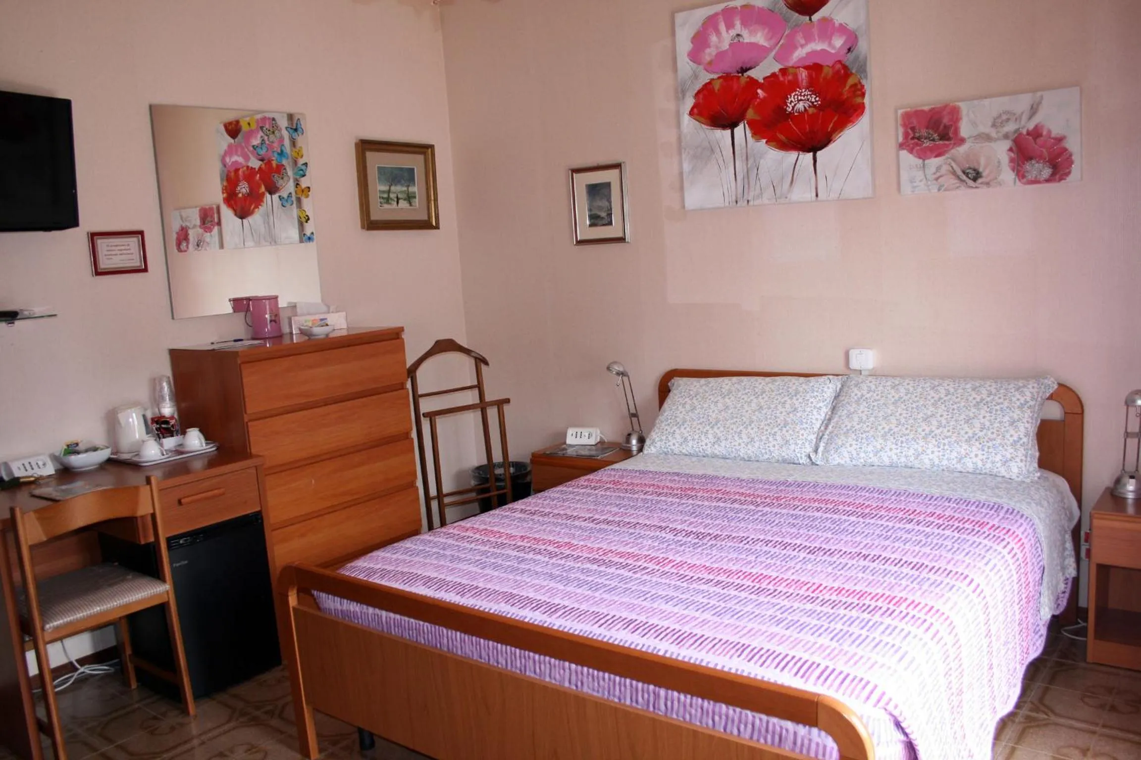 Bed in A casa di Gianna B&B