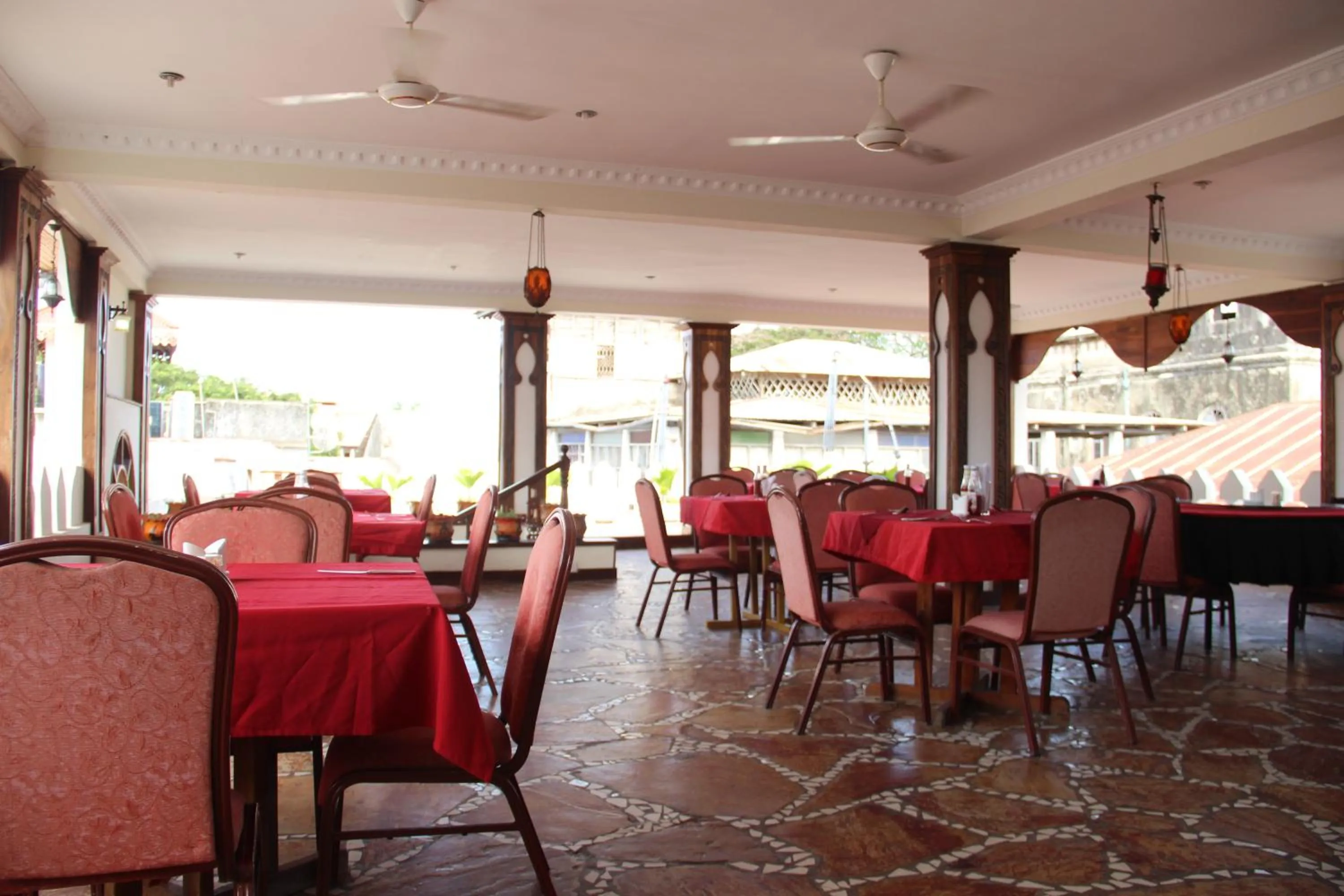 Dining area in Al-Minar Hotel