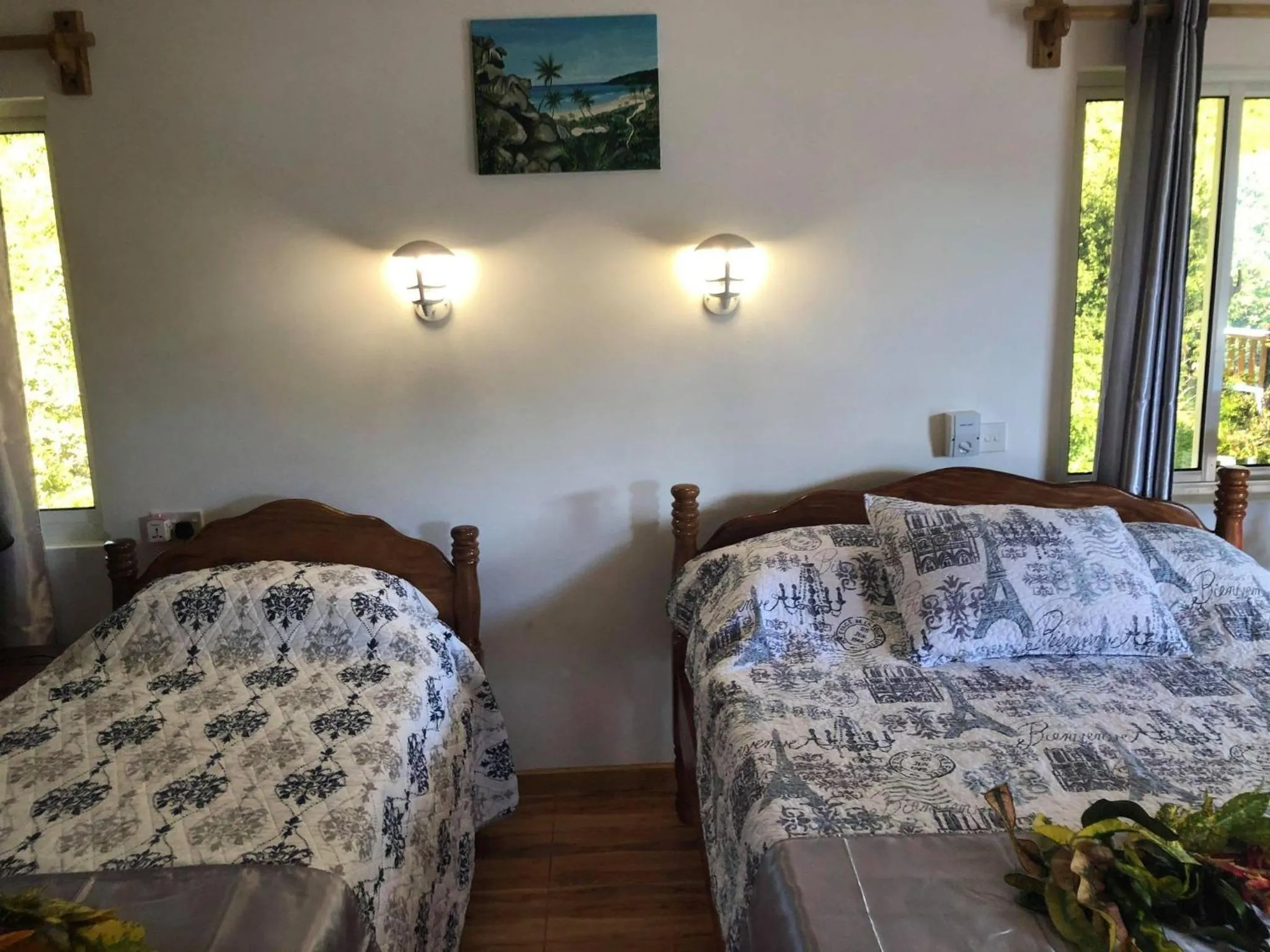 Bedroom, Bed in Mirella Villa Ocean View Villa