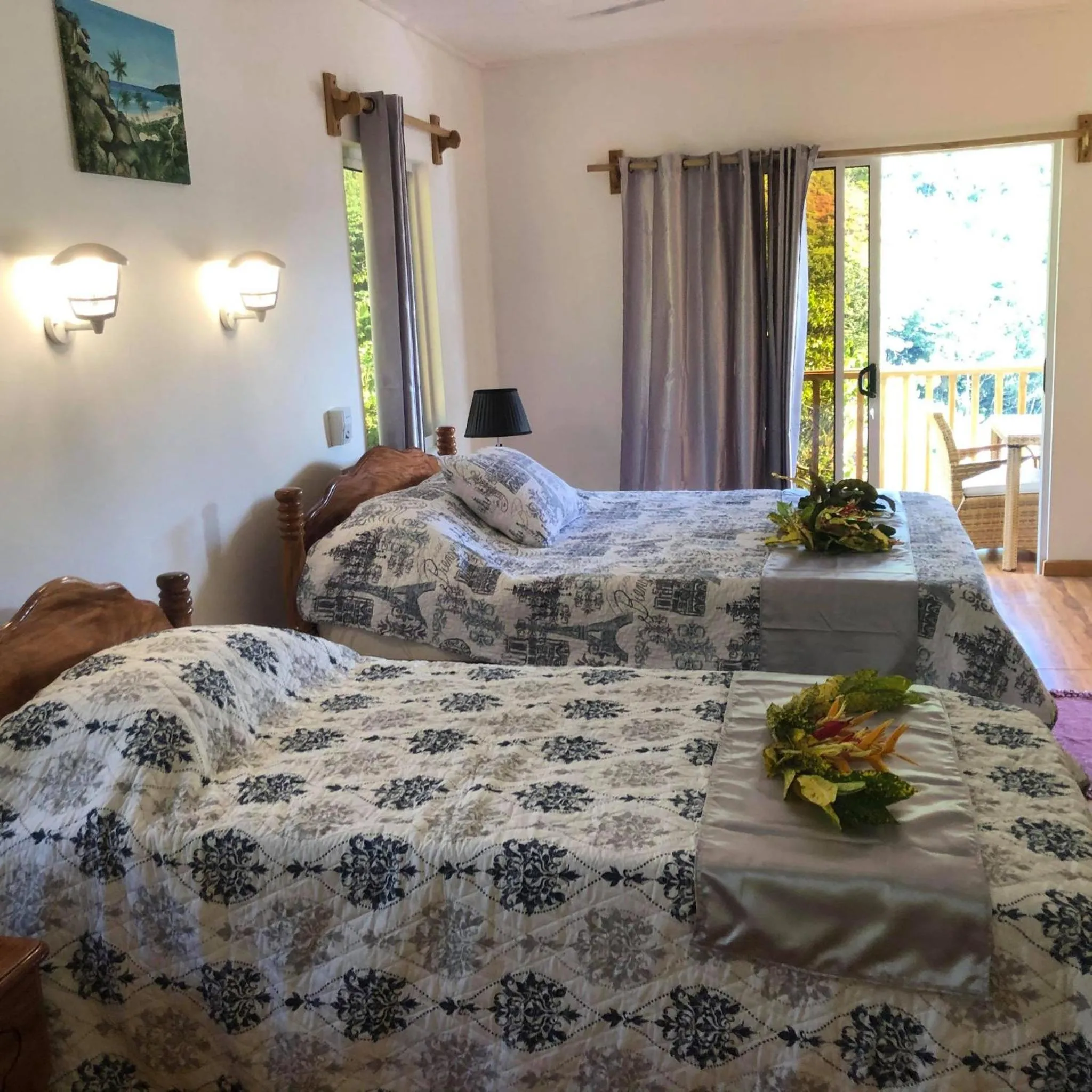 Property building, Bed in Mirella Villa Ocean View Villa