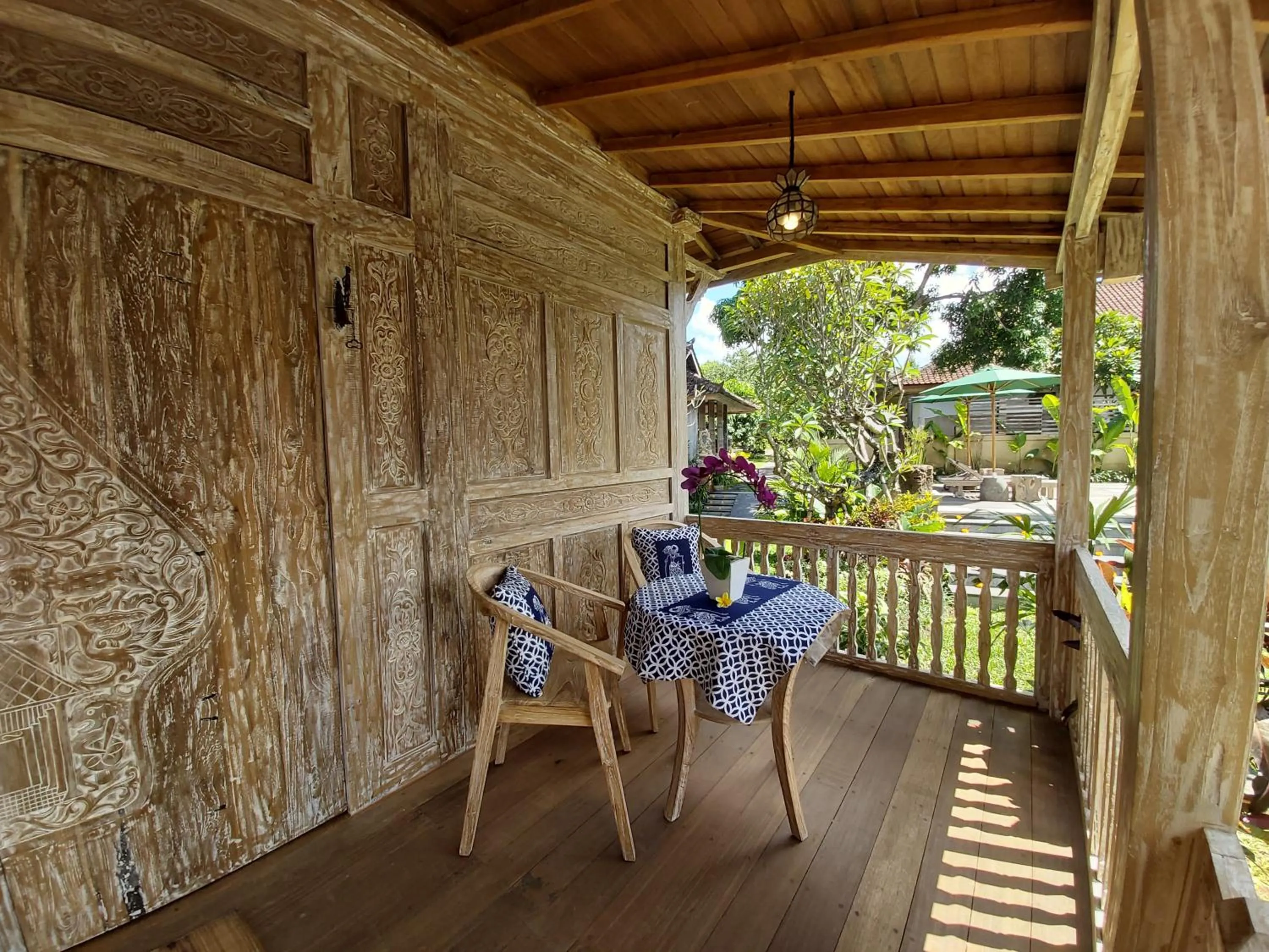 Patio in Kirani Joglo Villa Bali by Mahaputra