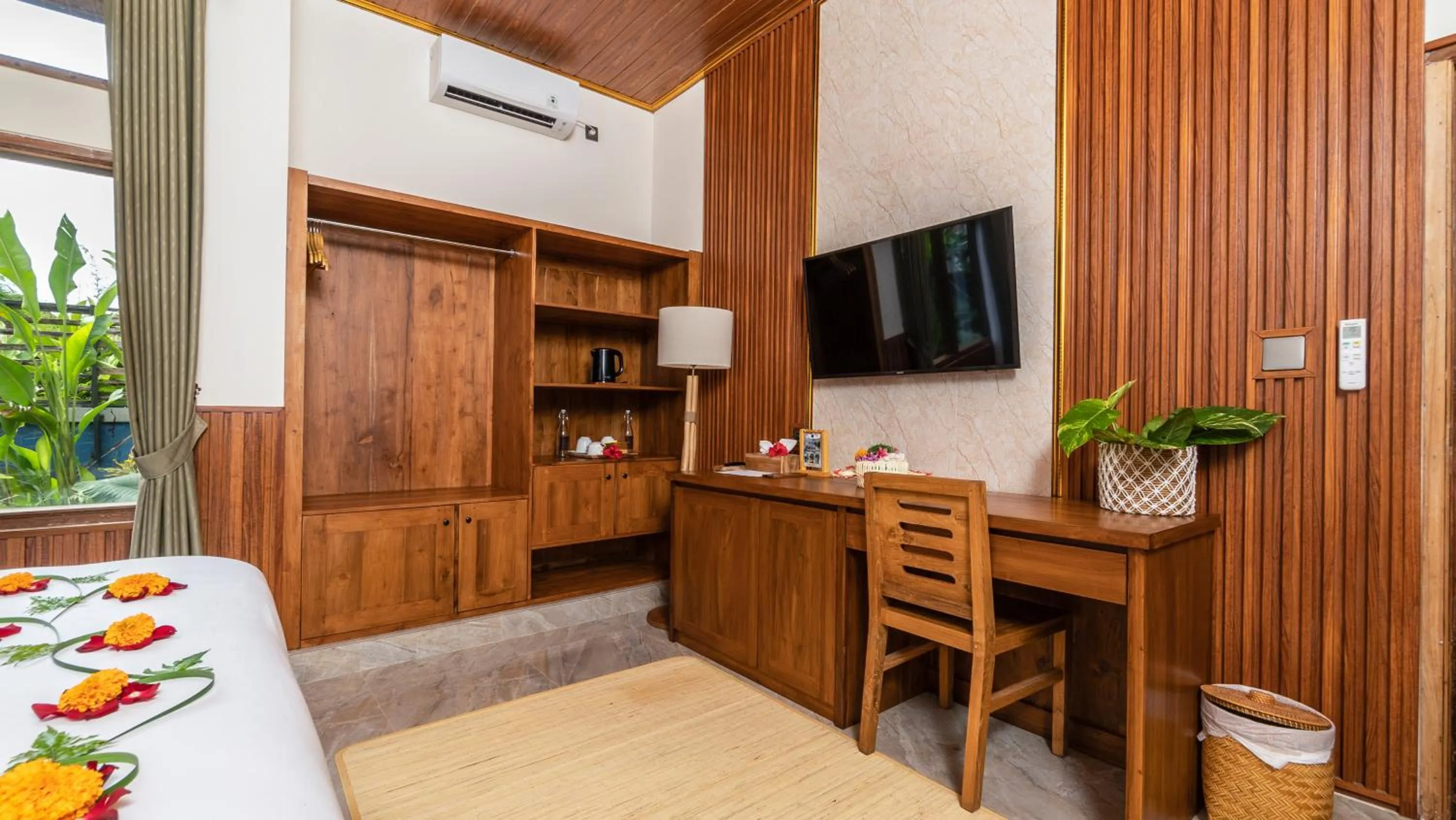 TV and multimedia in Kirani Joglo Villa Bali by Mahaputra