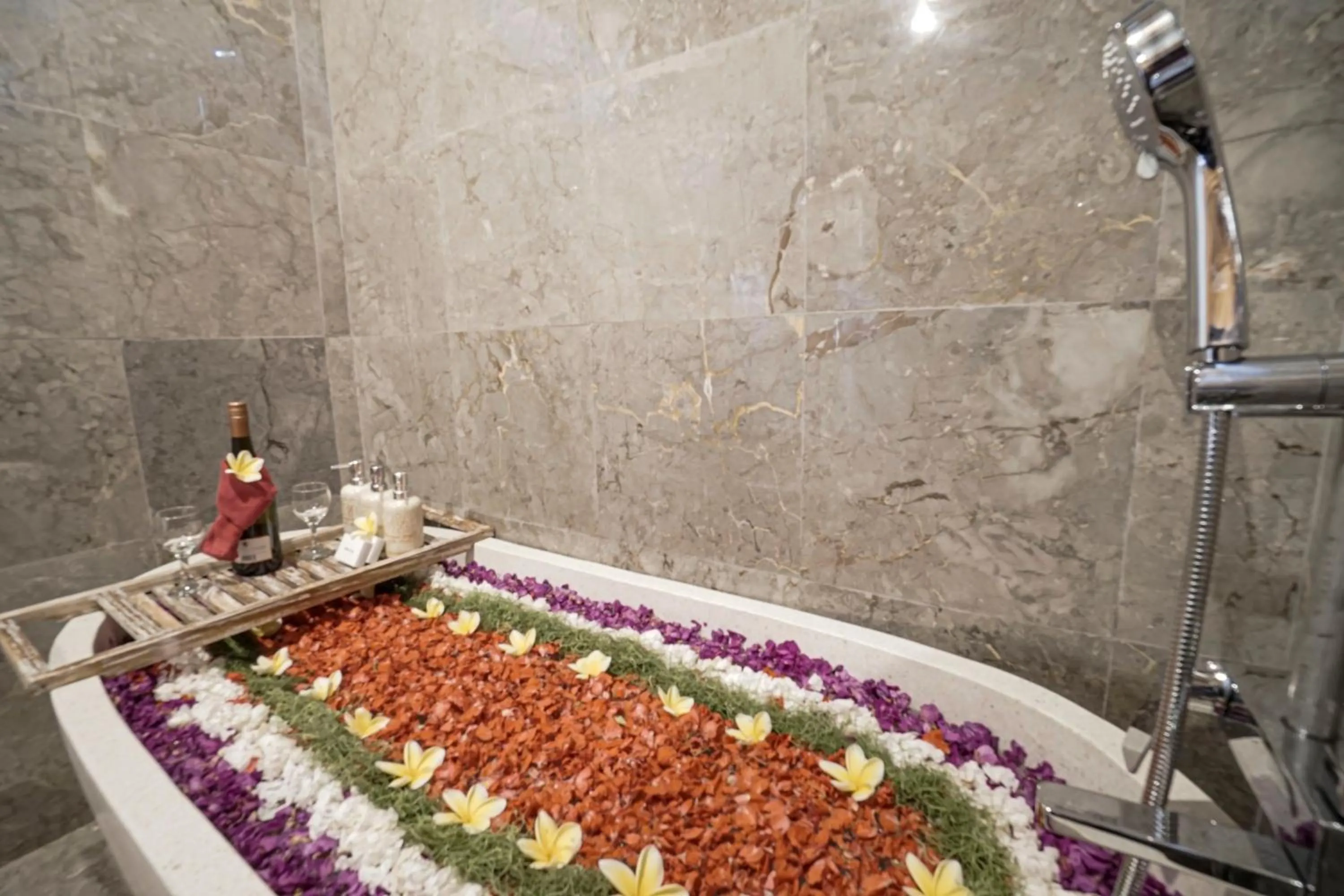 Bath in Kirani Joglo Villa Bali by Mahaputra