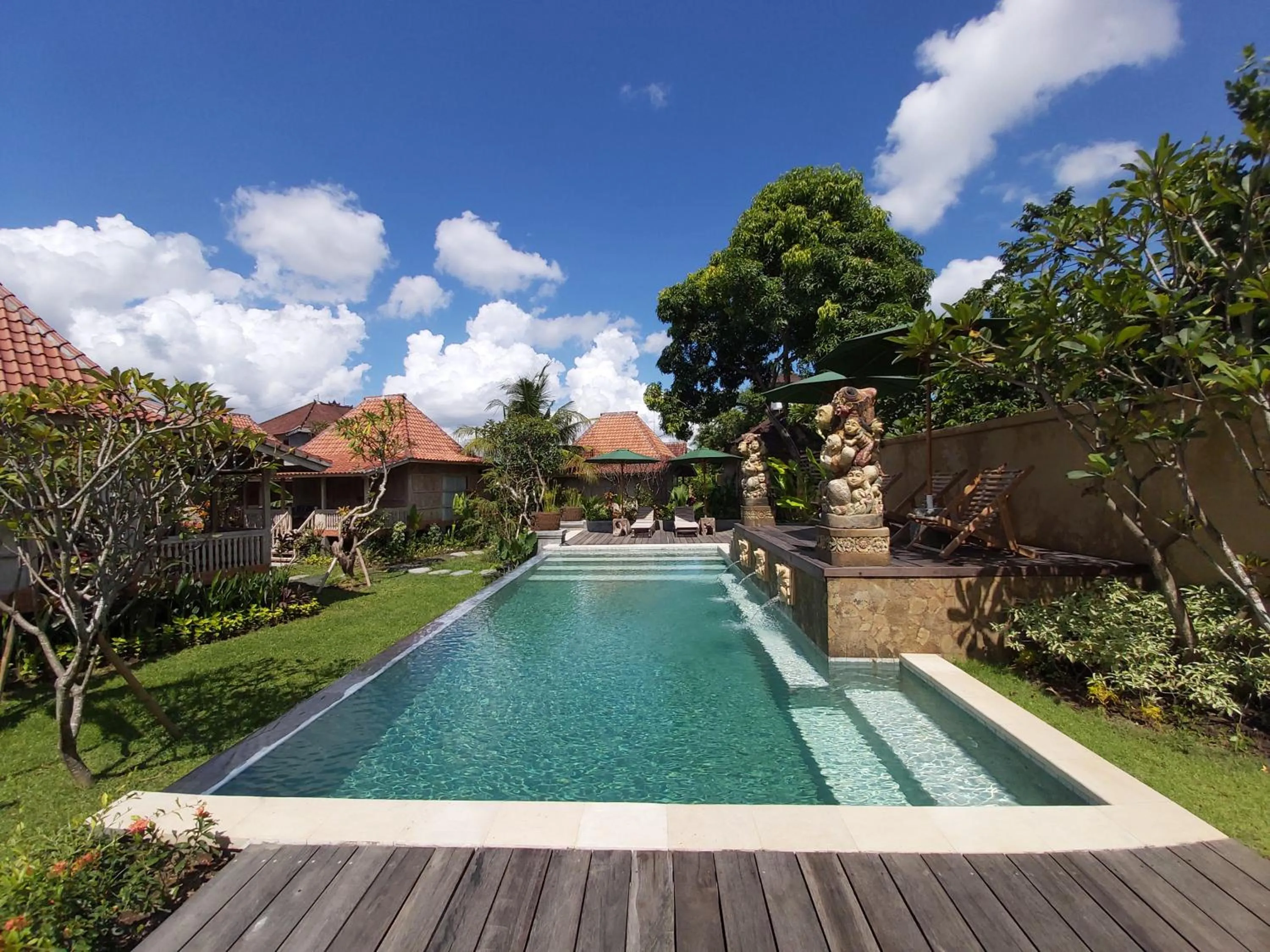 Swimming pool in Kirani Joglo Villa Bali by Mahaputra