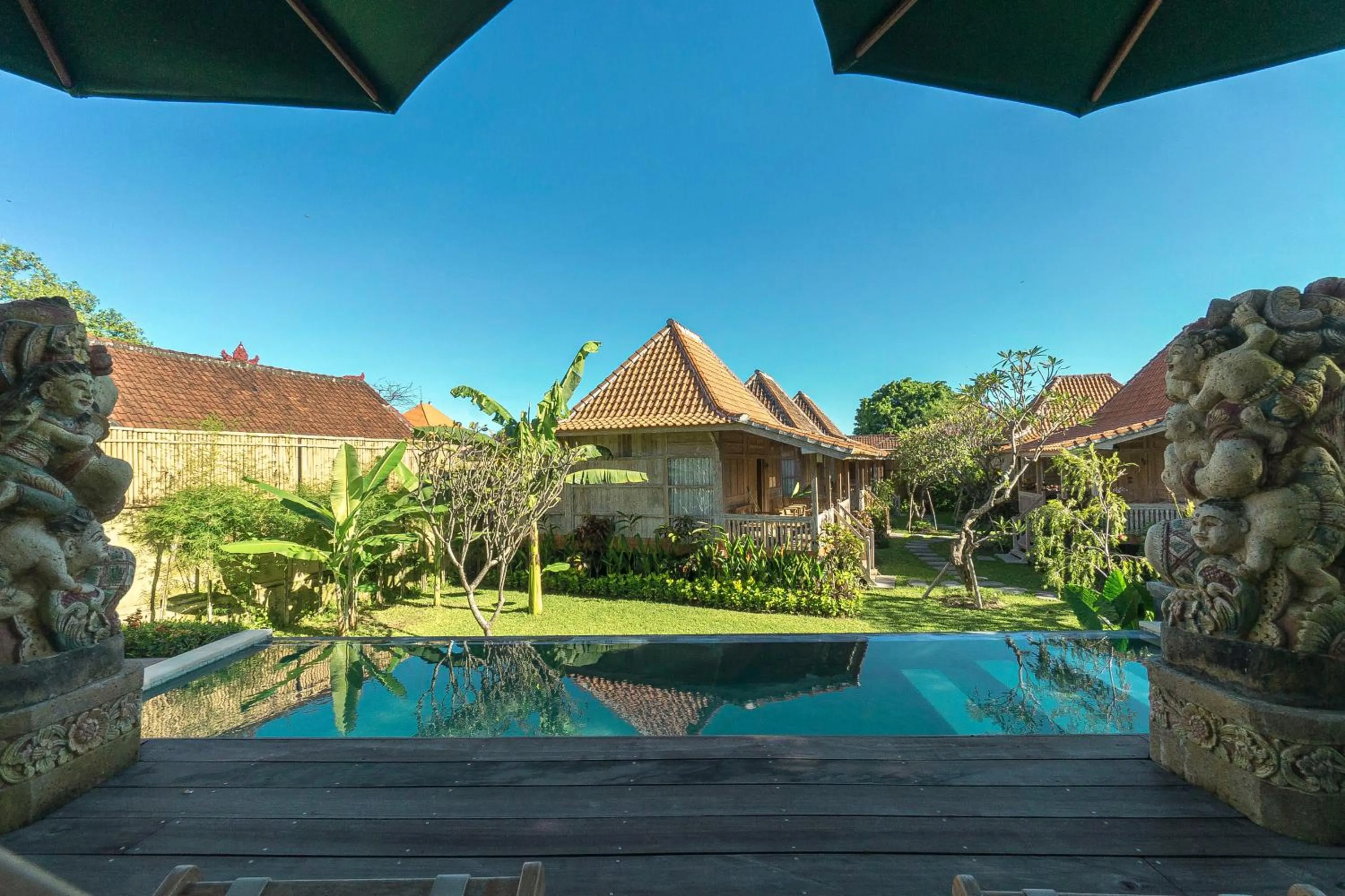 Swimming pool in Kirani Joglo Villa Bali by Mahaputra