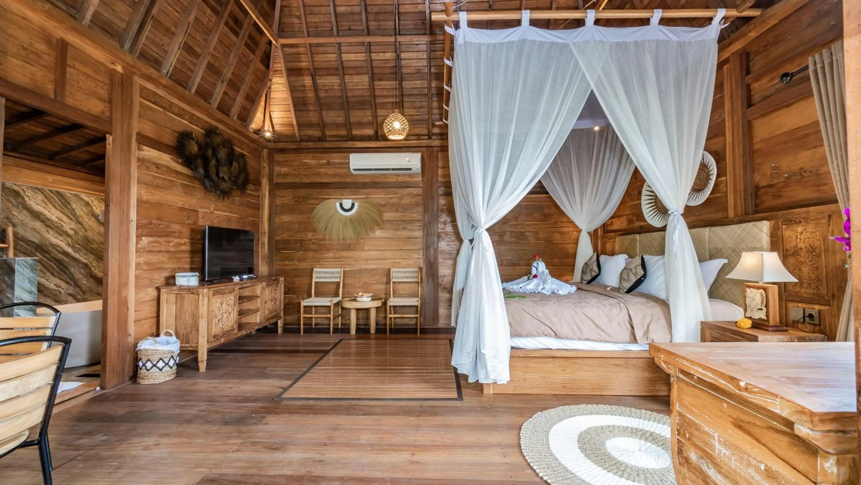 Photo of the whole room, Bed in Kirani Joglo Villa Bali by Mahaputra