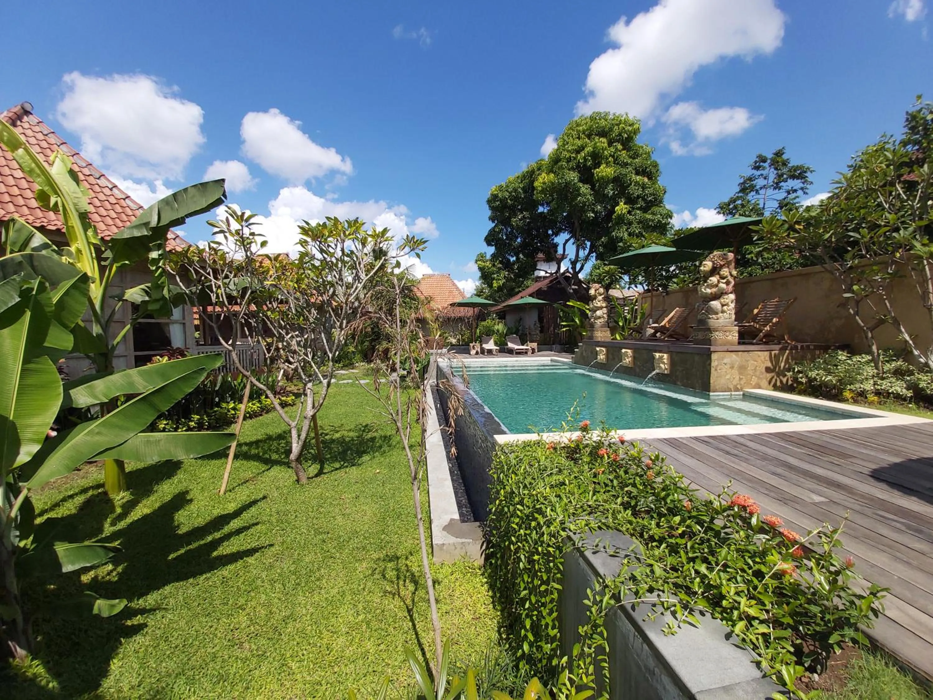 Swimming pool in Kirani Joglo Villa Bali by Mahaputra