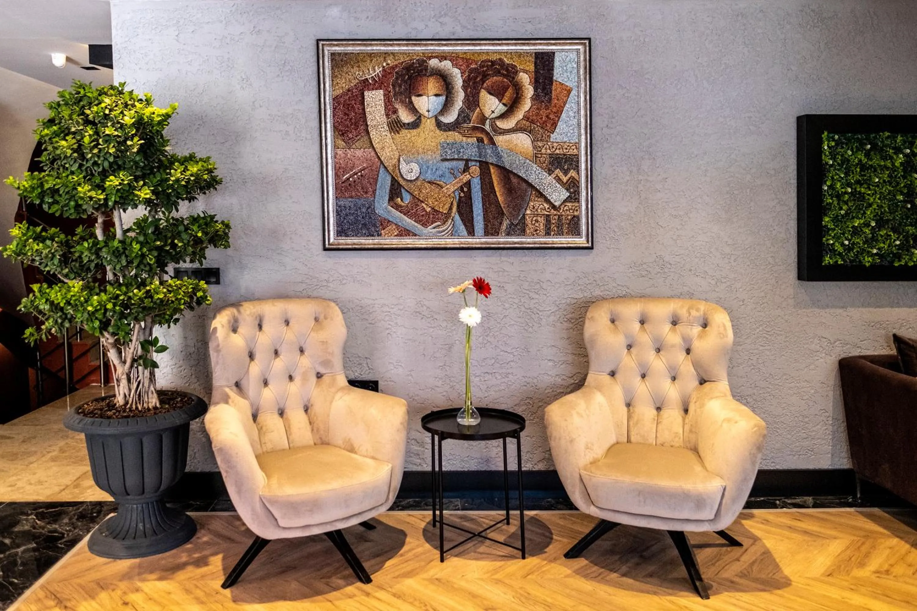 Lobby or reception in Mielo Lara Hotel