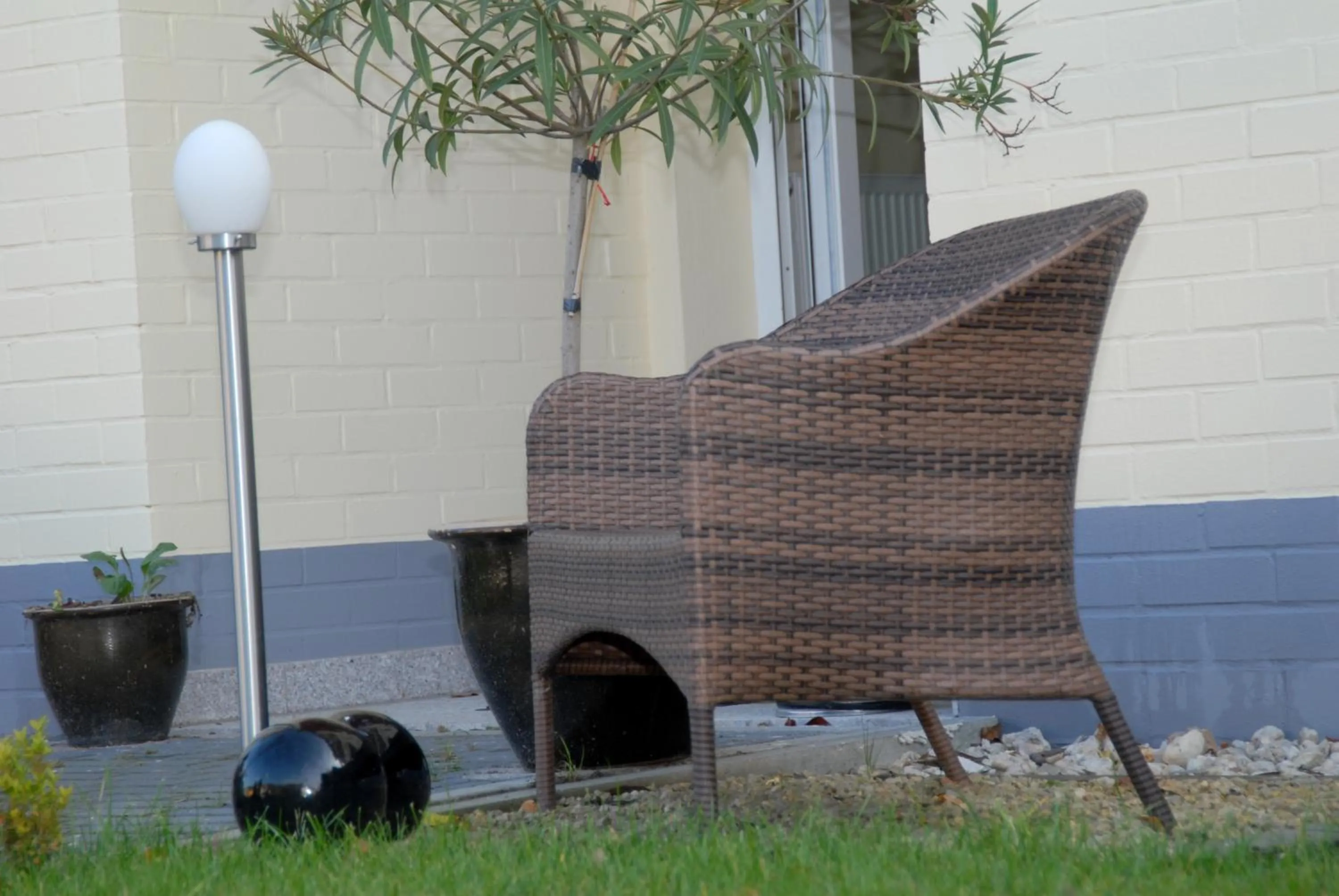 Garden in Hotel-Restaurant Laux