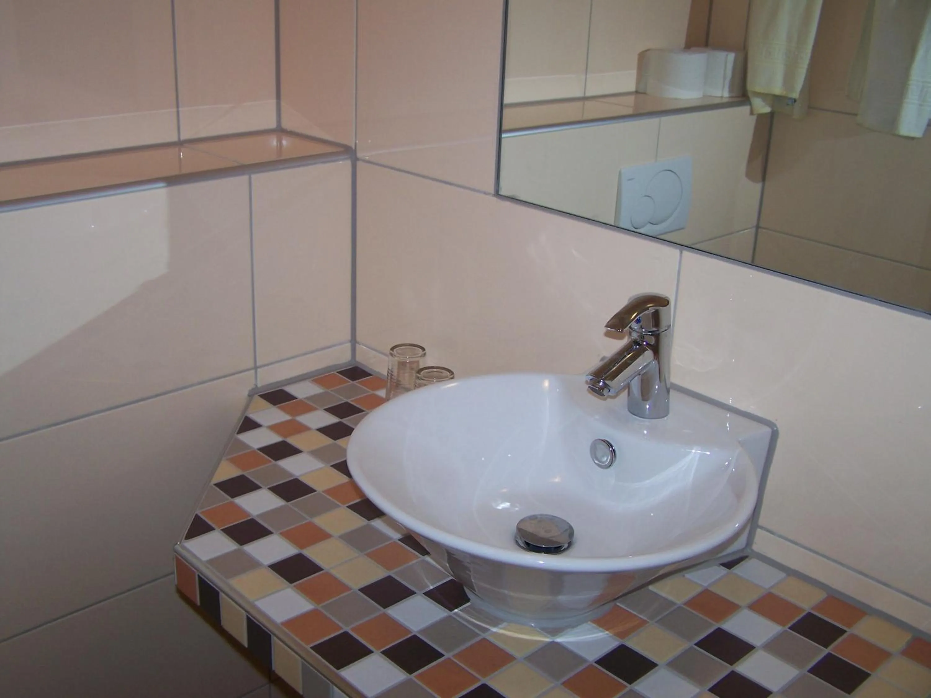 Bathroom in Hotel-Restaurant Laux