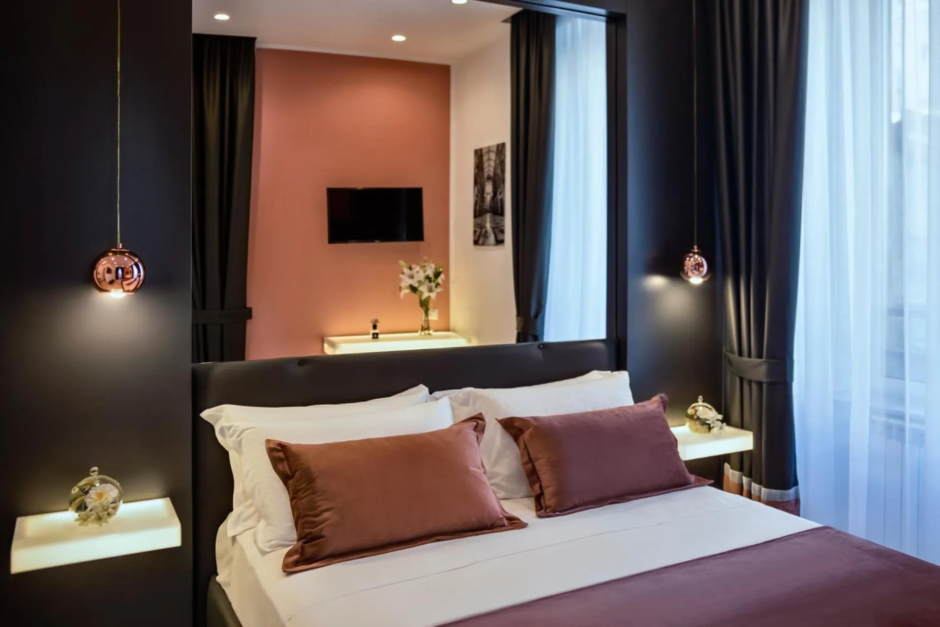 Bed in La Lepre Napoli