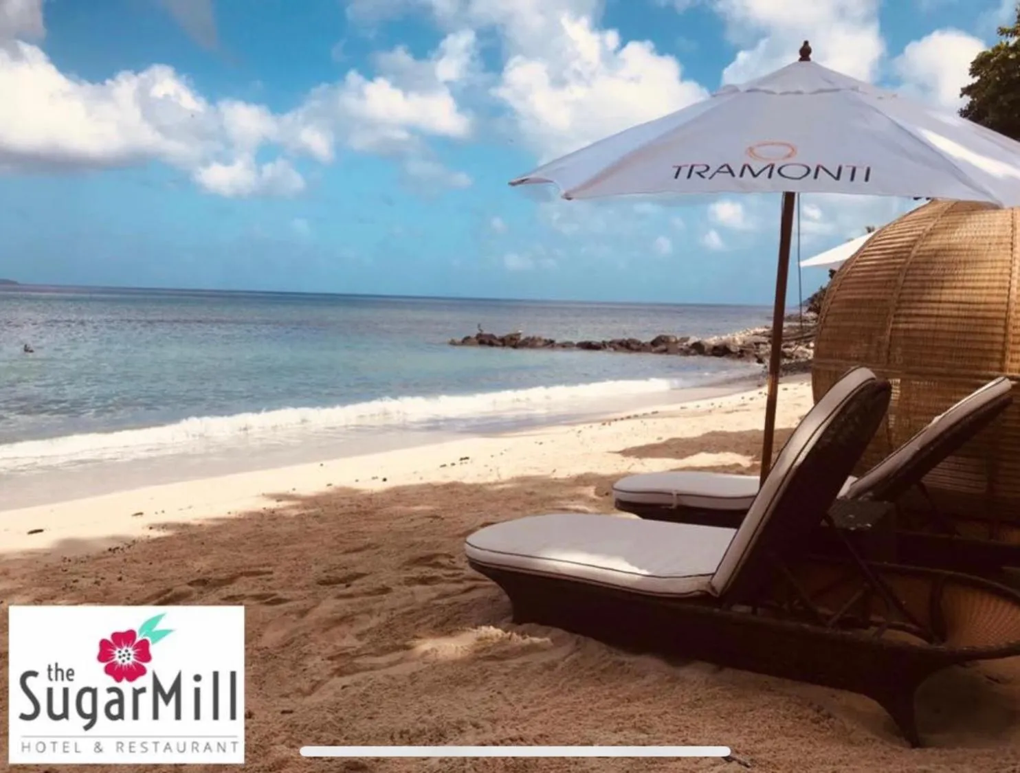 Beach in Sugar Mill Hotel