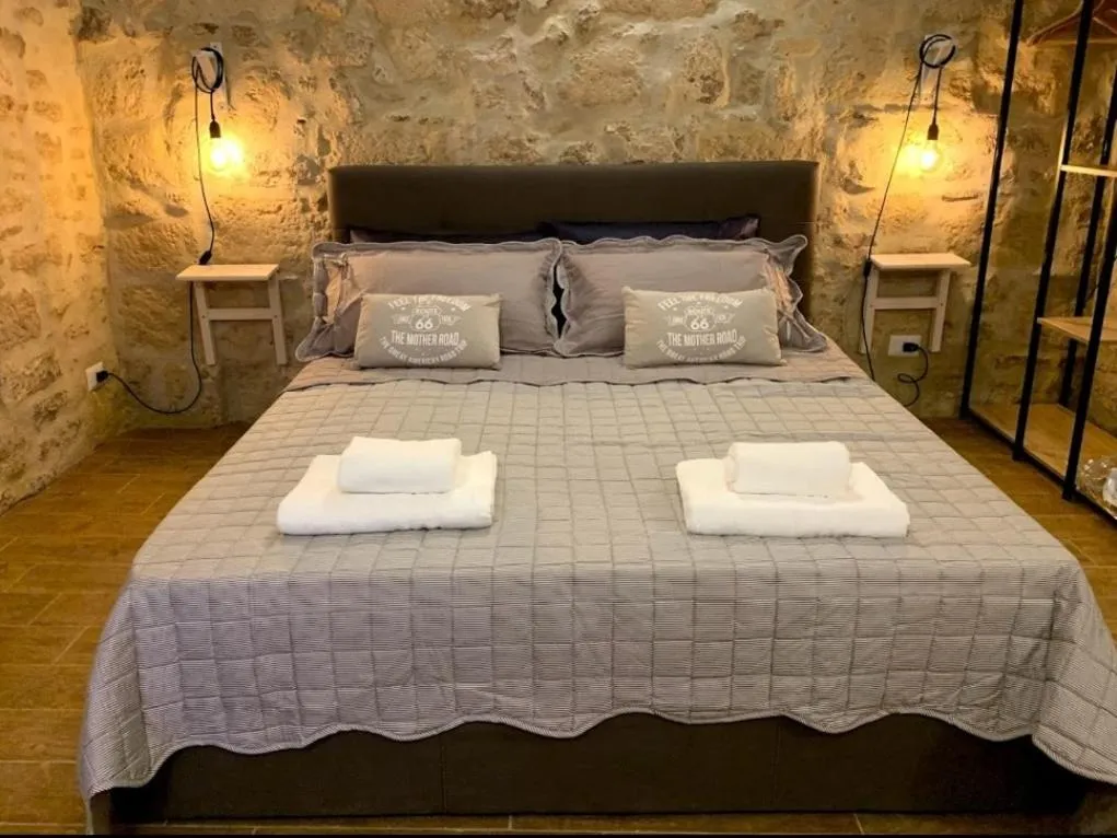 Bed in Loft Albicocca