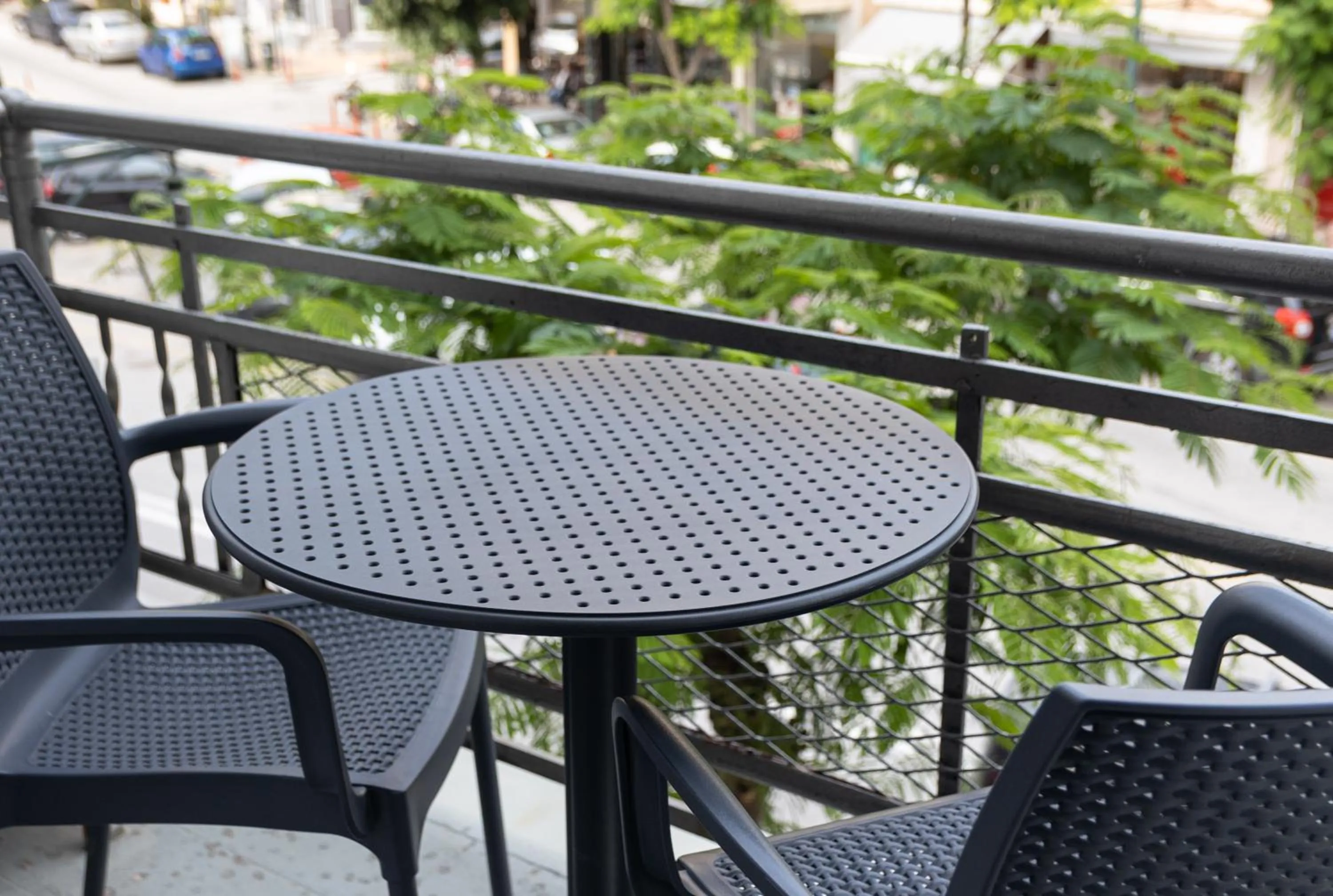 City view in Plaza Hotel