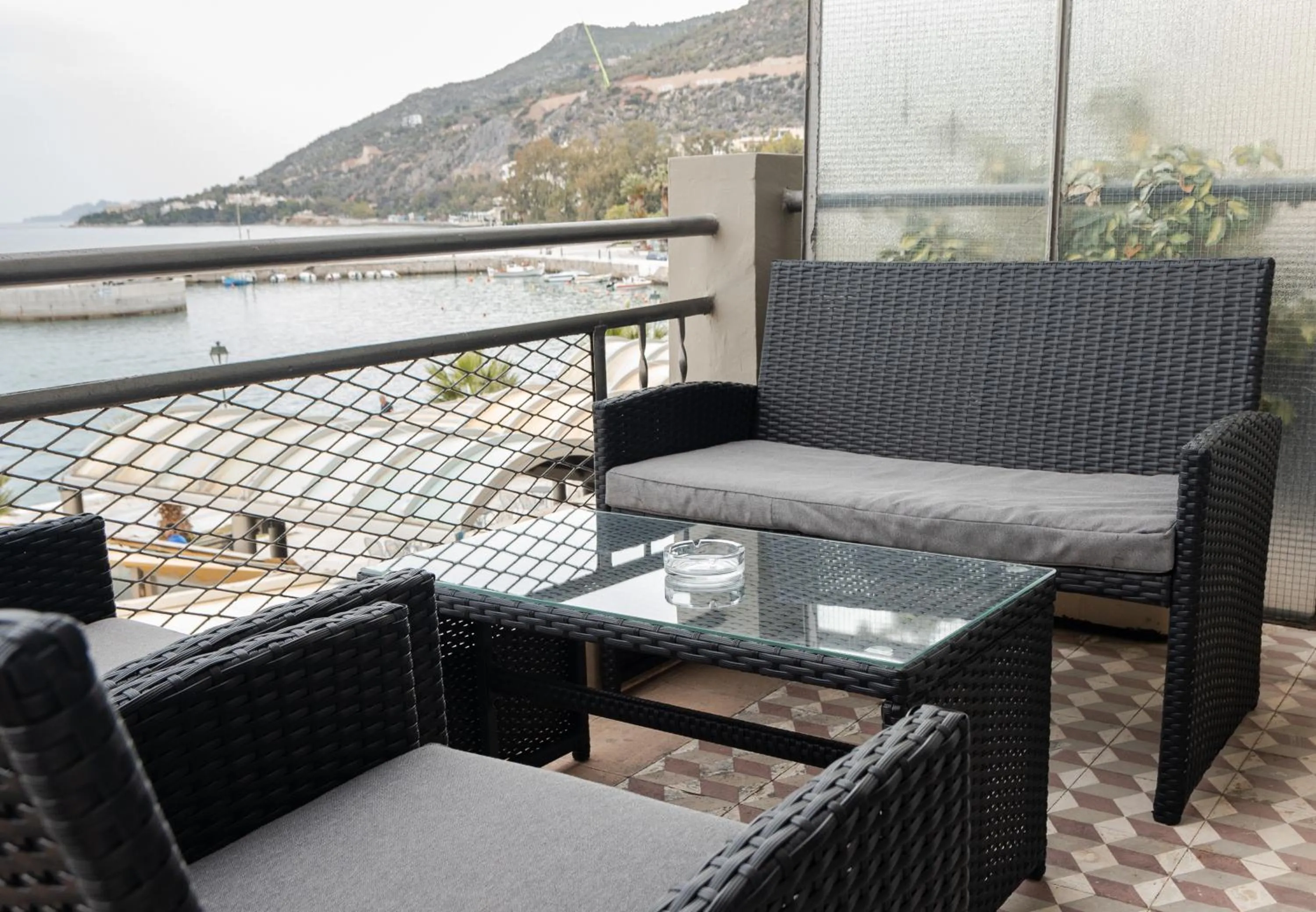 Balcony/Terrace in Plaza Hotel