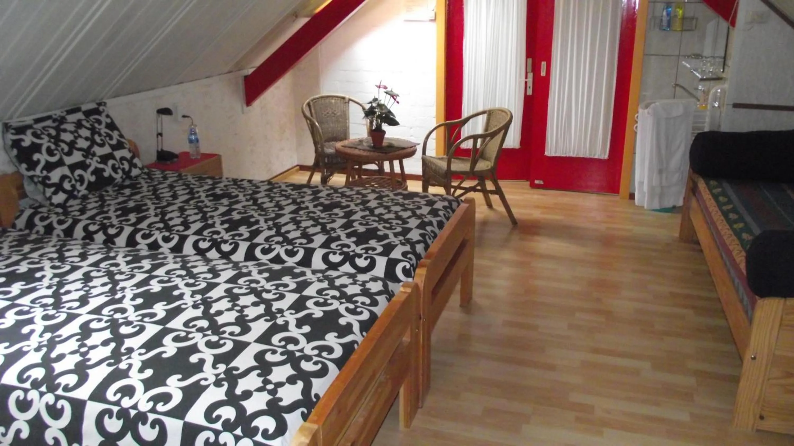 Seating area in Pension Neske