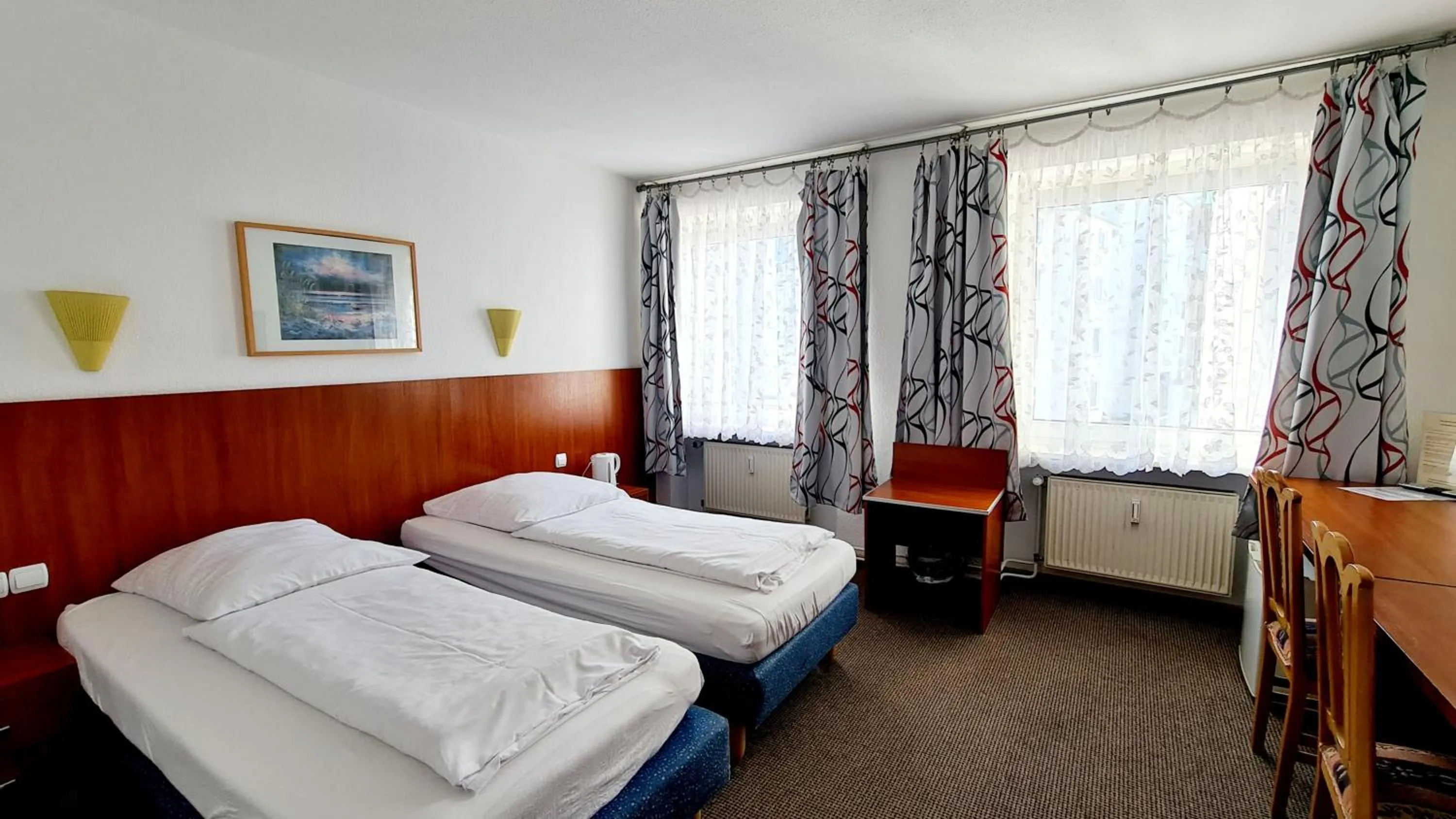 Bed in Hotel Zentrum