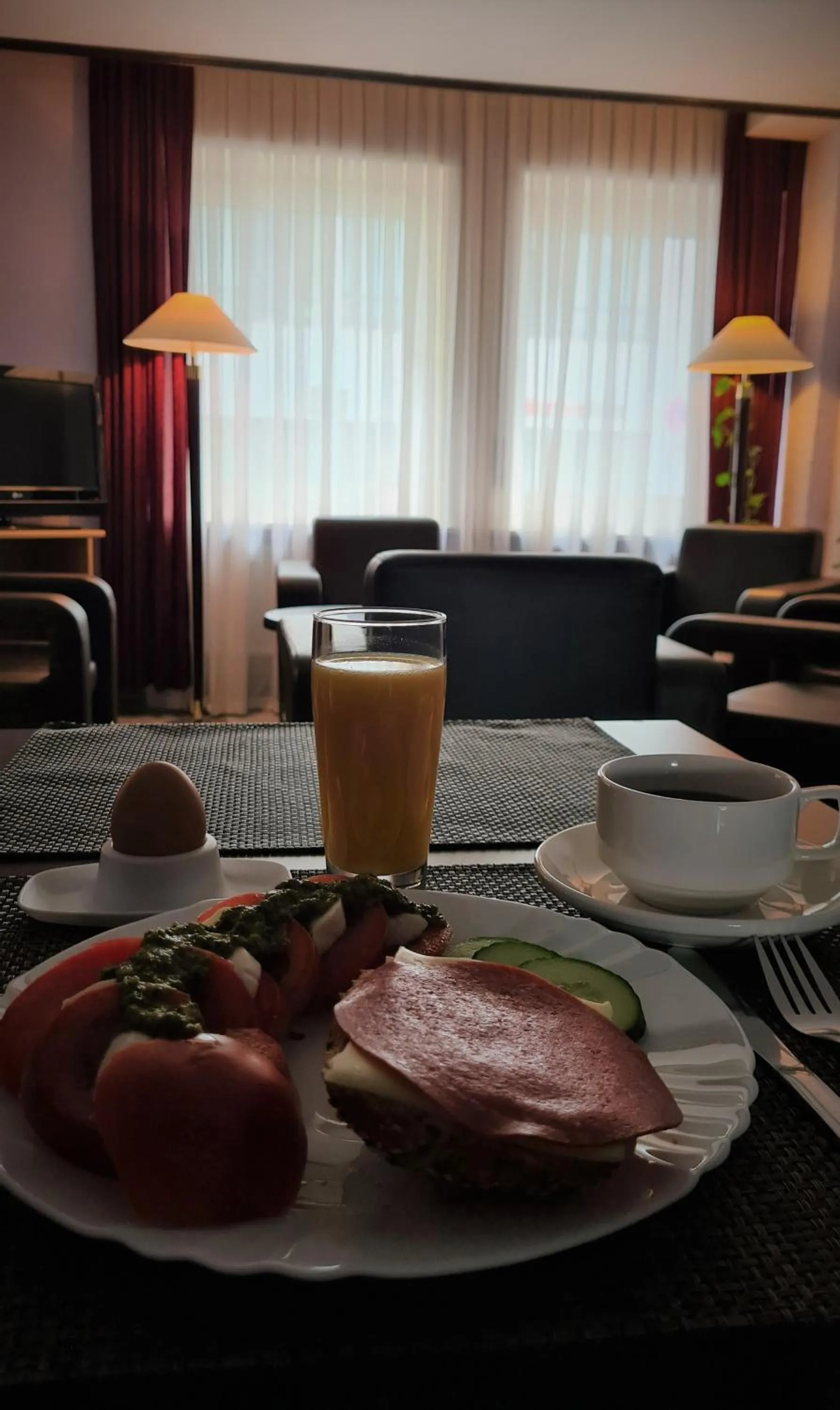 Food and drinks in Hotel Zentrum