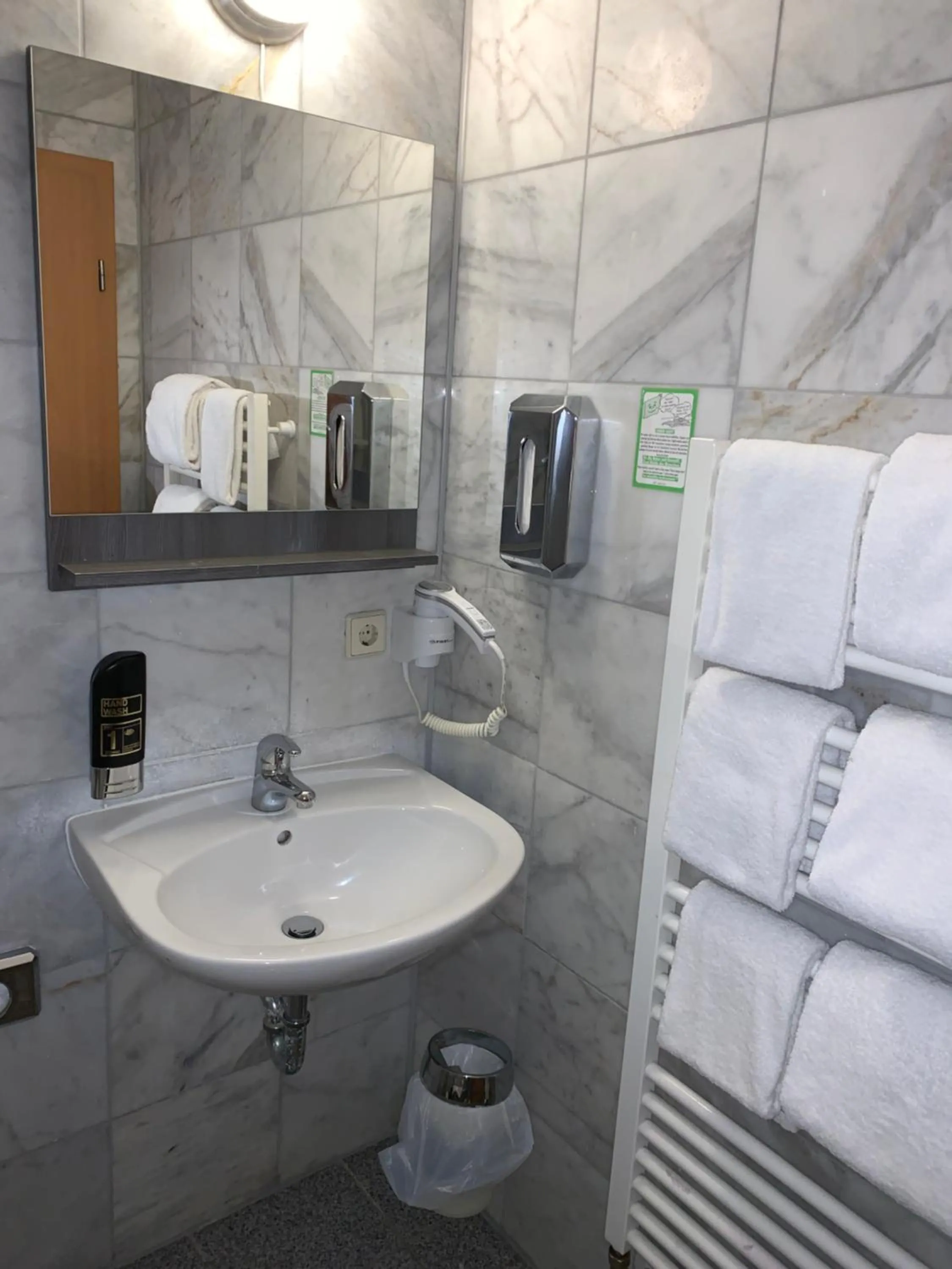 Bathroom in Hotel Zentrum