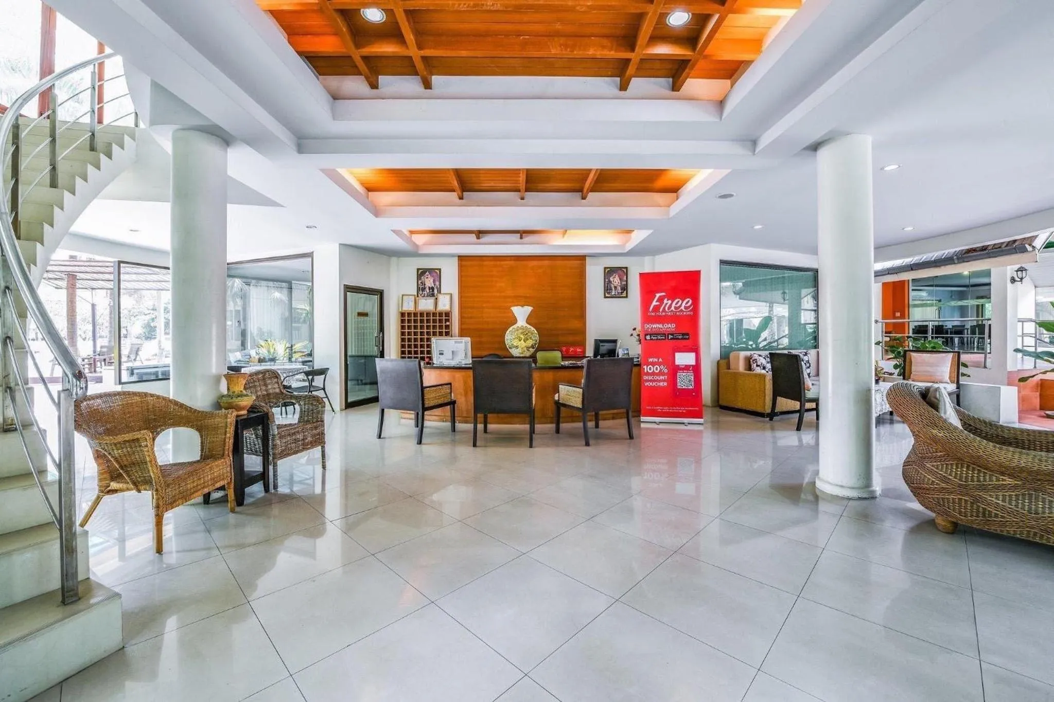 Lobby or reception in Suan Palm Garden View
