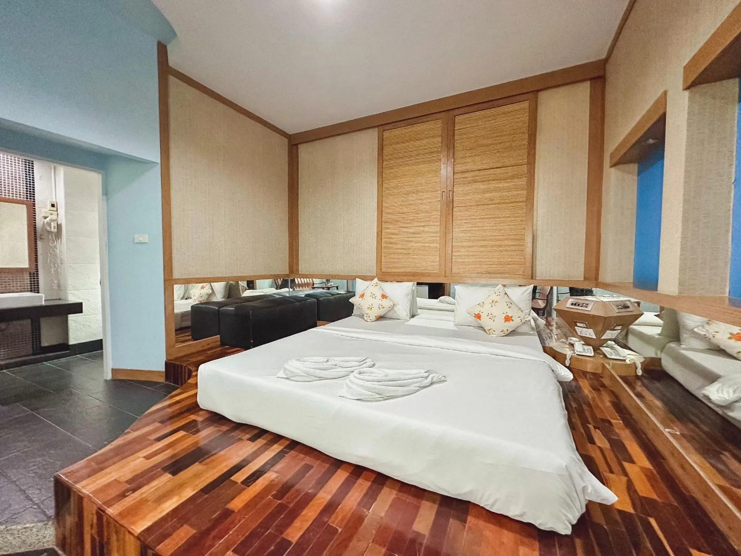 Bed in Suan Palm Garden View