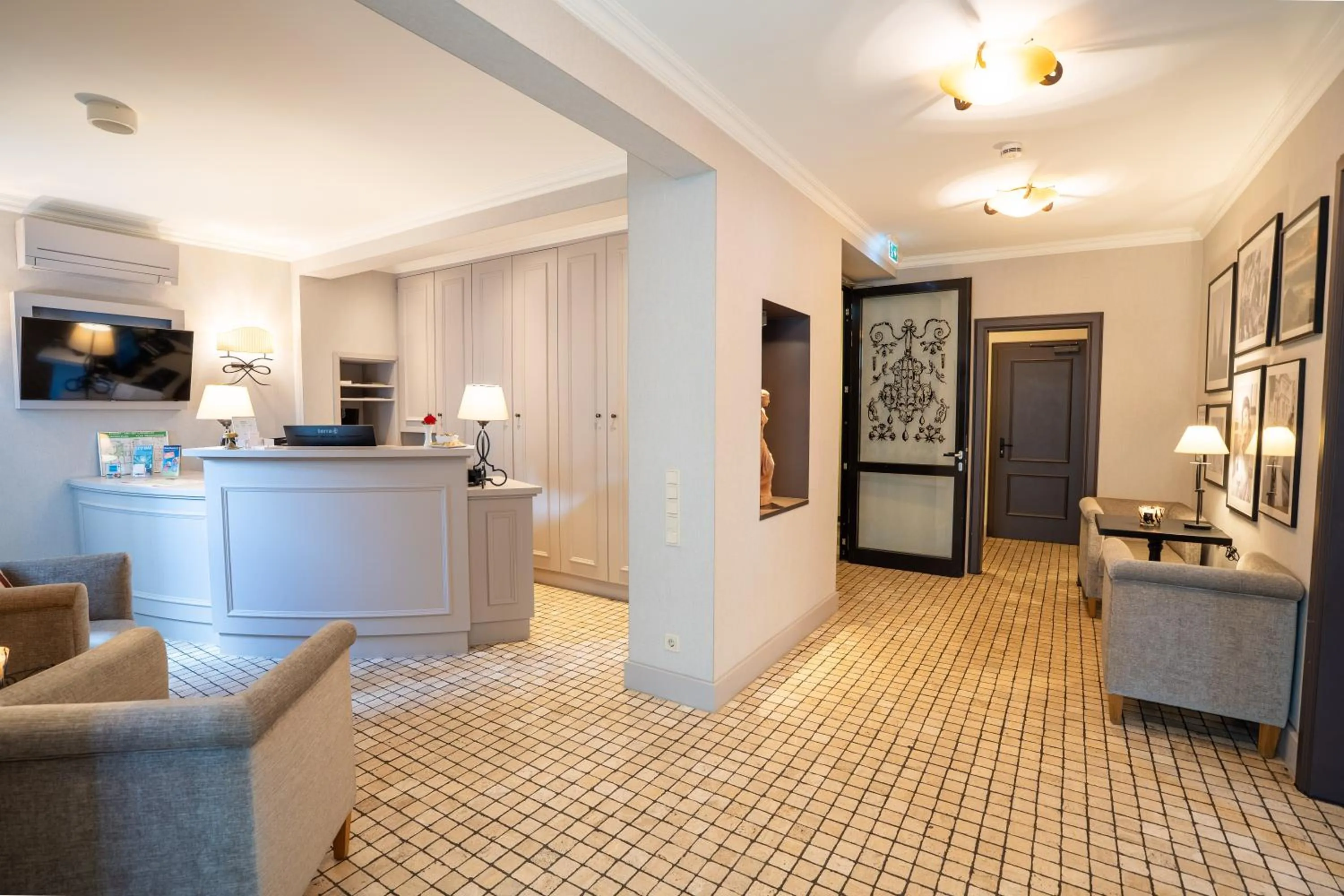 Lobby or reception in Hotel Villa Florentina