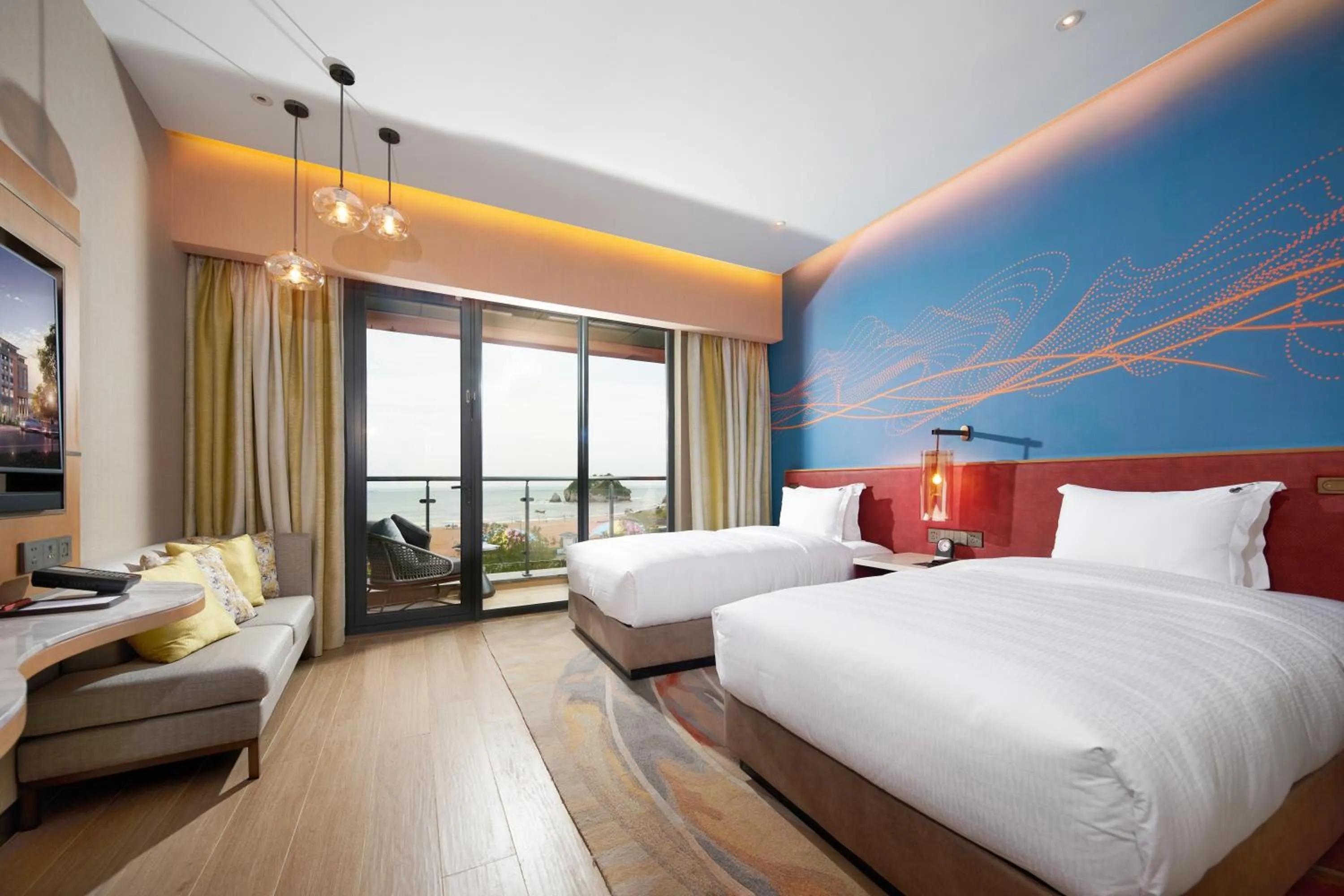 Photo of the whole room in Hard Rock Hotel Dalian