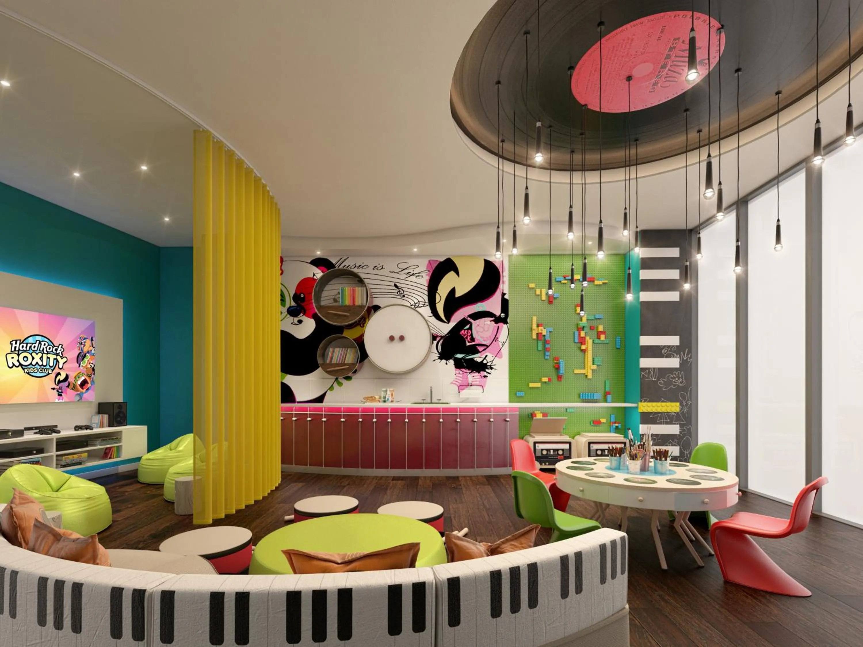 Kids's club in Hard Rock Hotel Dalian