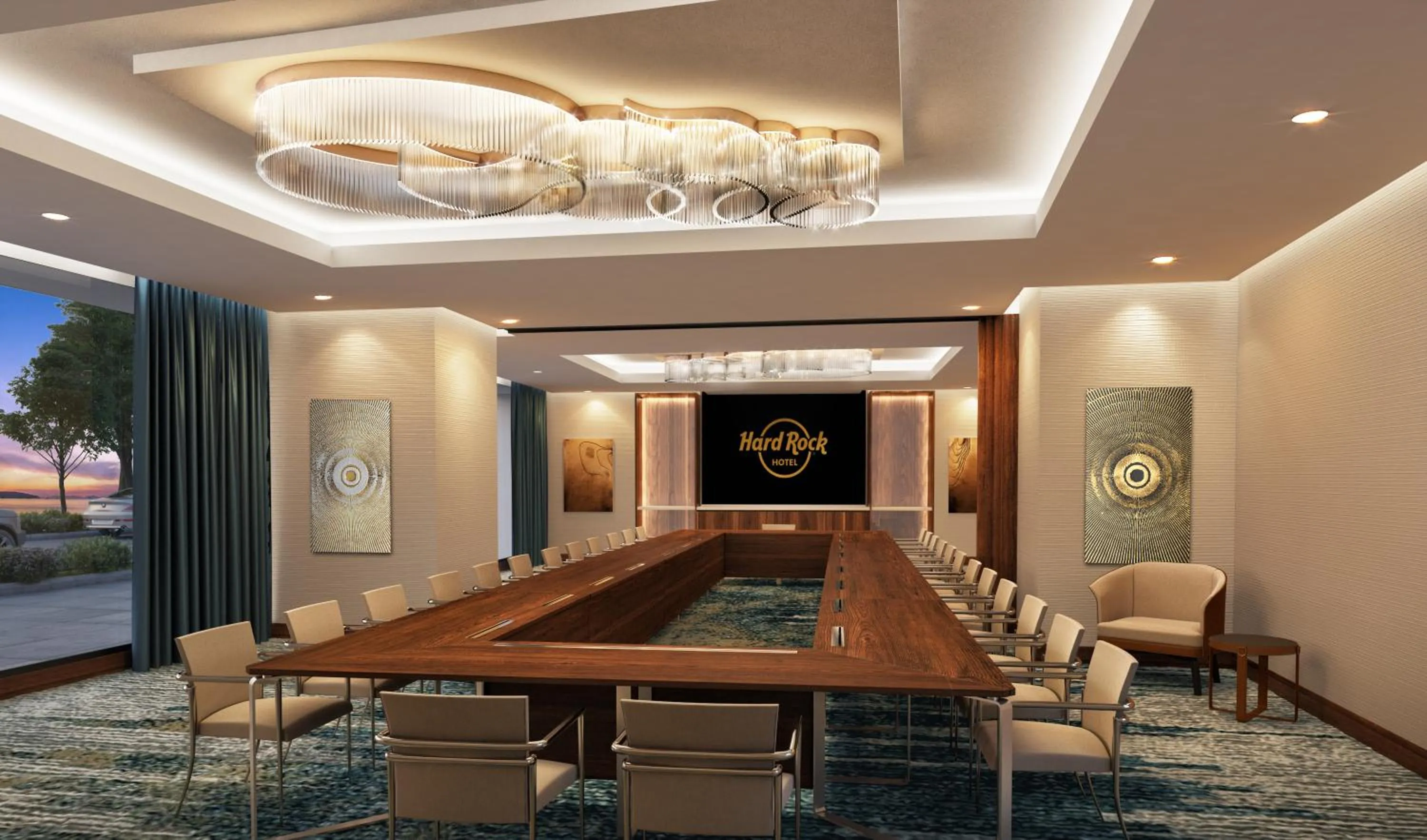 Meeting/conference room in Hard Rock Hotel Dalian