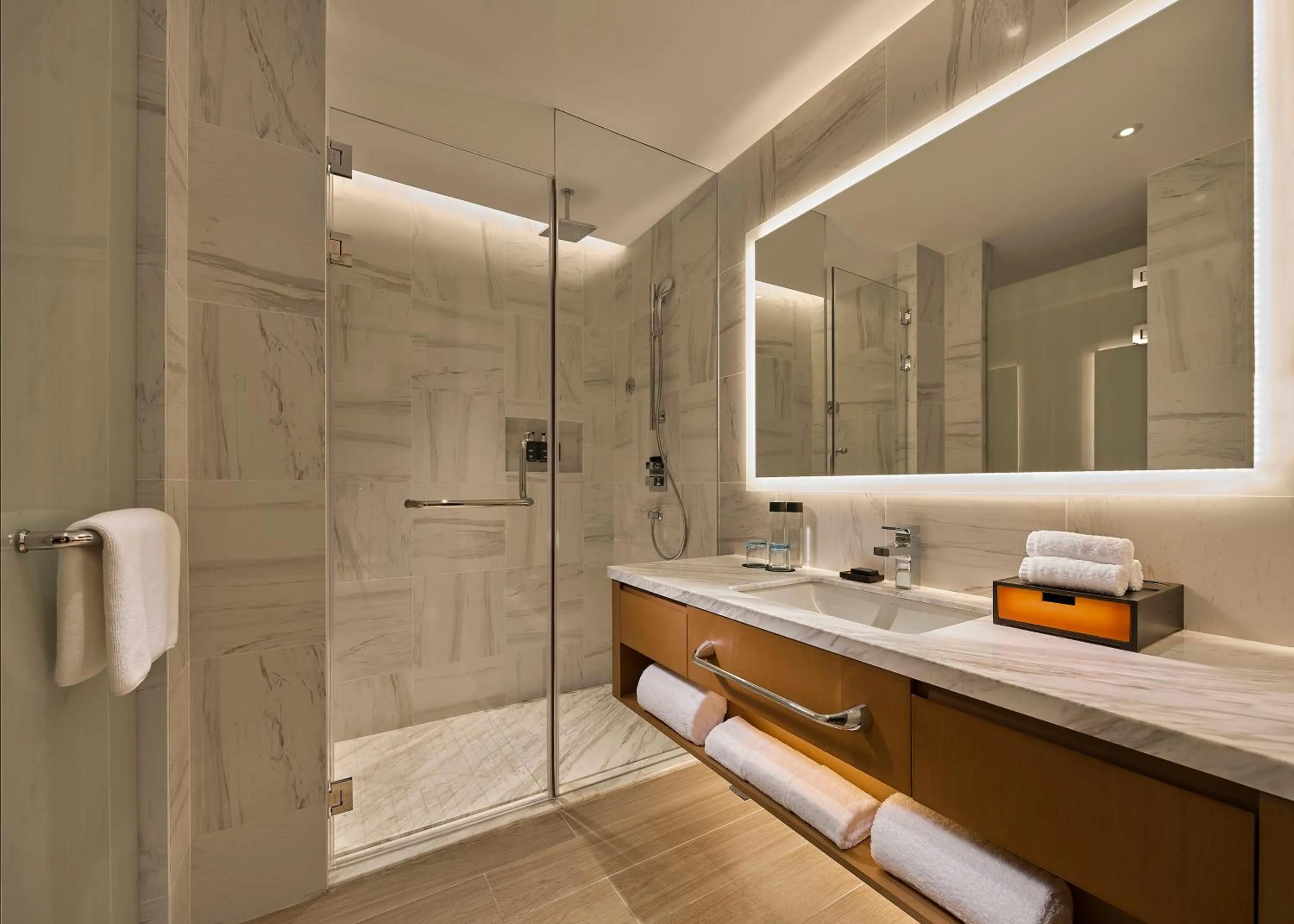 Bathroom in Hard Rock Hotel Dalian