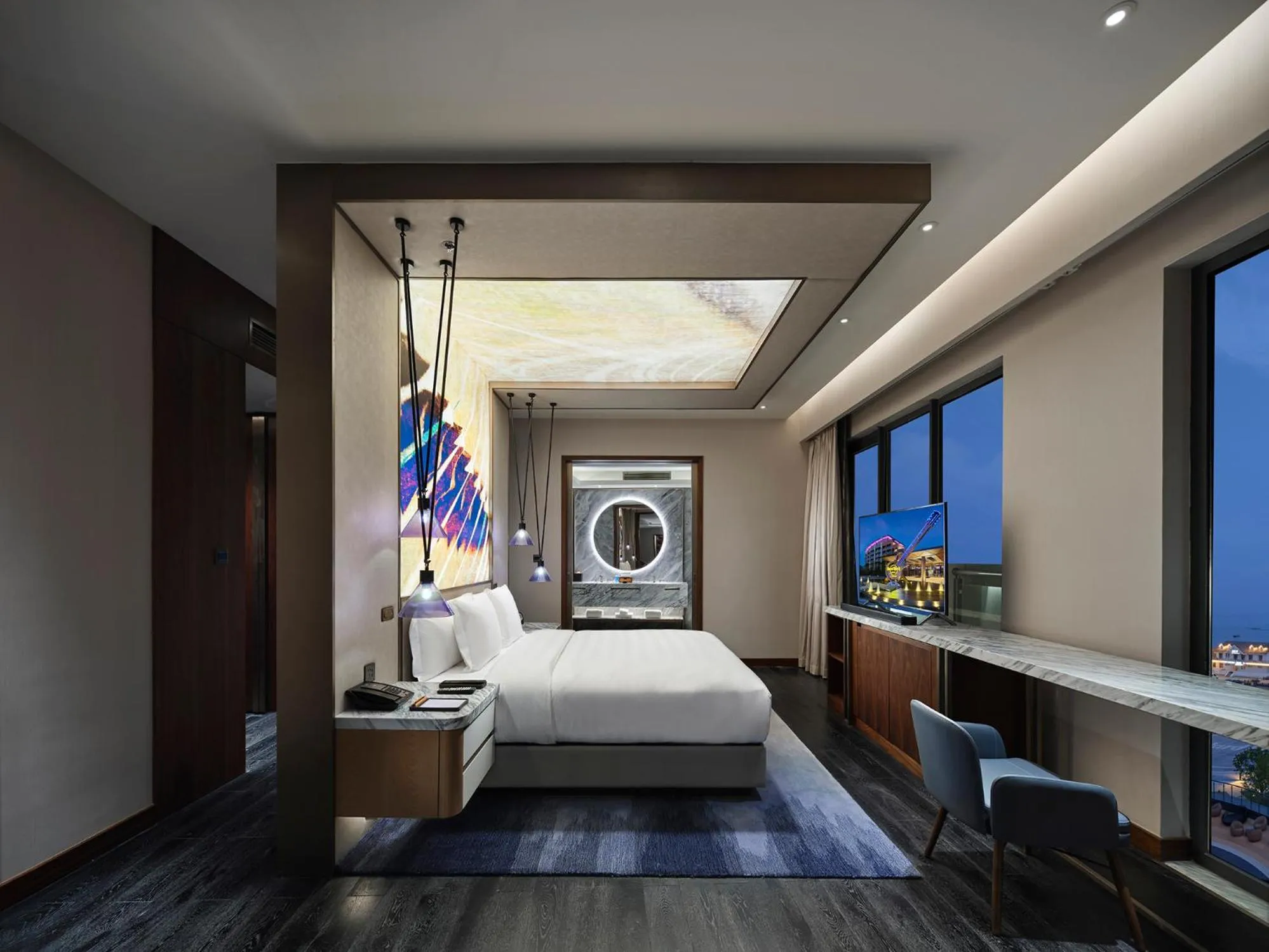 Toilet in Hard Rock Hotel Dalian