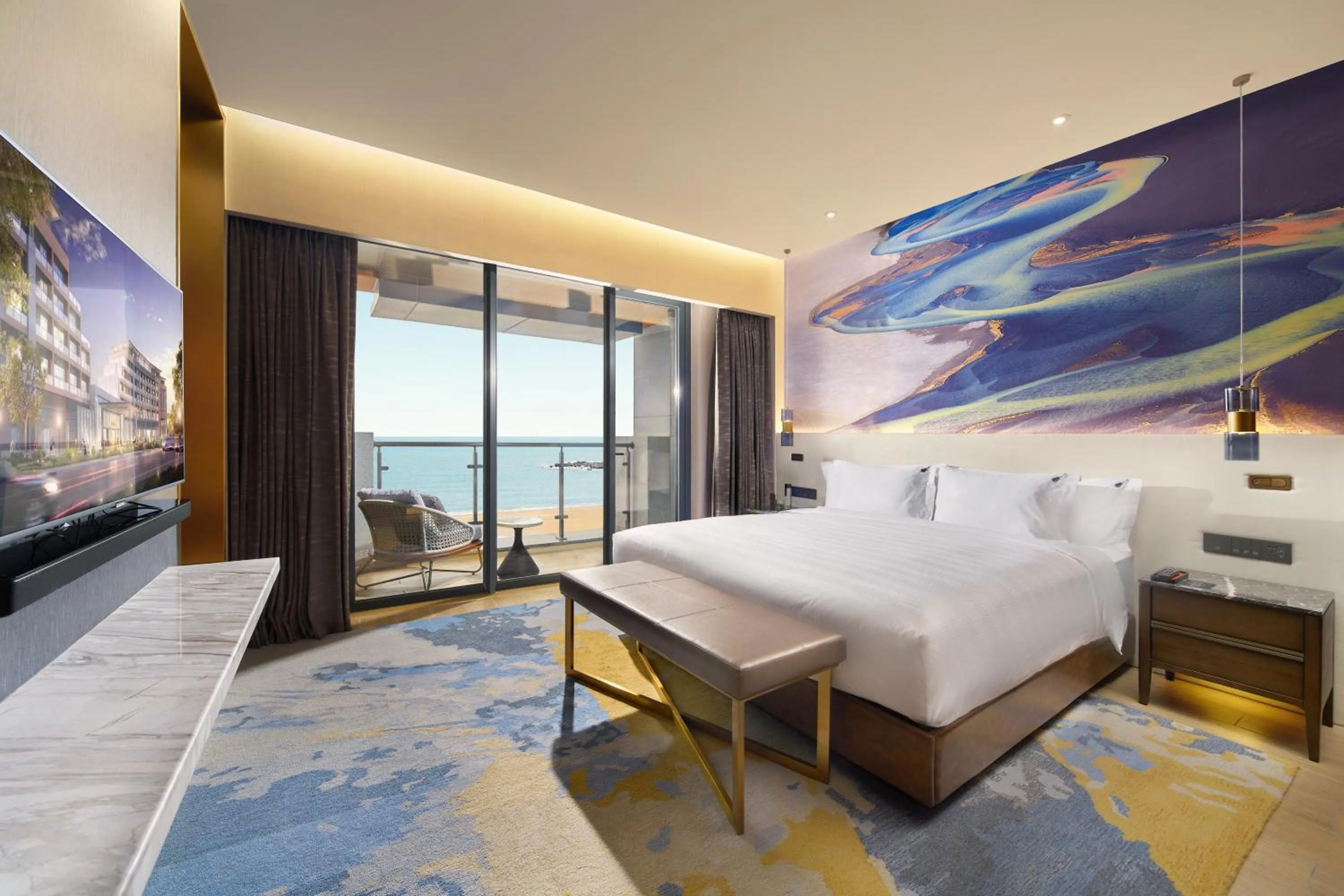 Photo of the whole room in Hard Rock Hotel Dalian