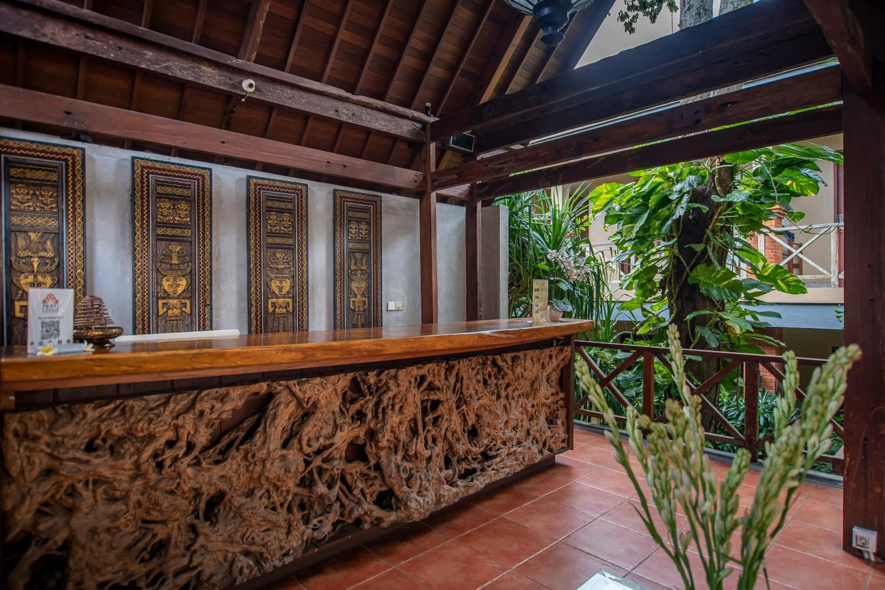 Lobby or reception in Merak Village by Prasi