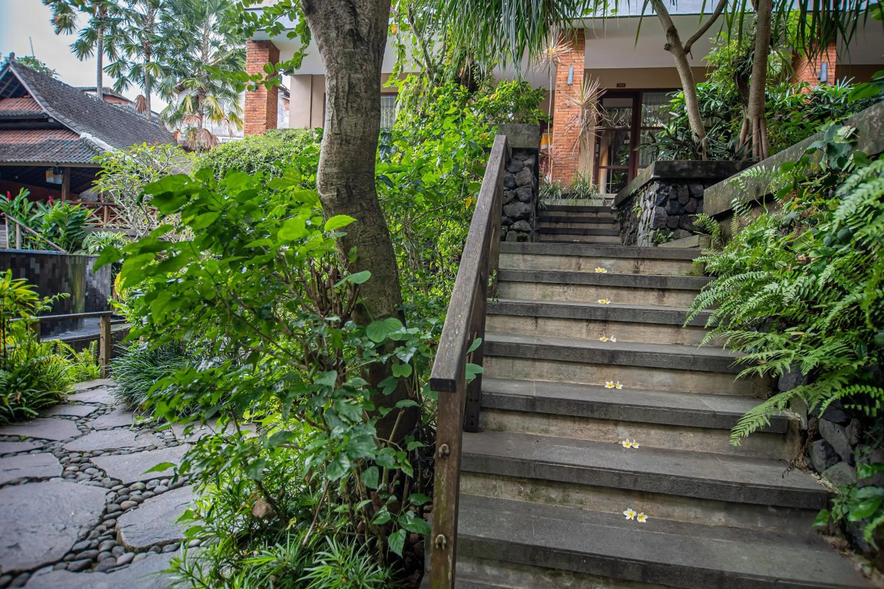 Landmark view in Merak Village by Prasi