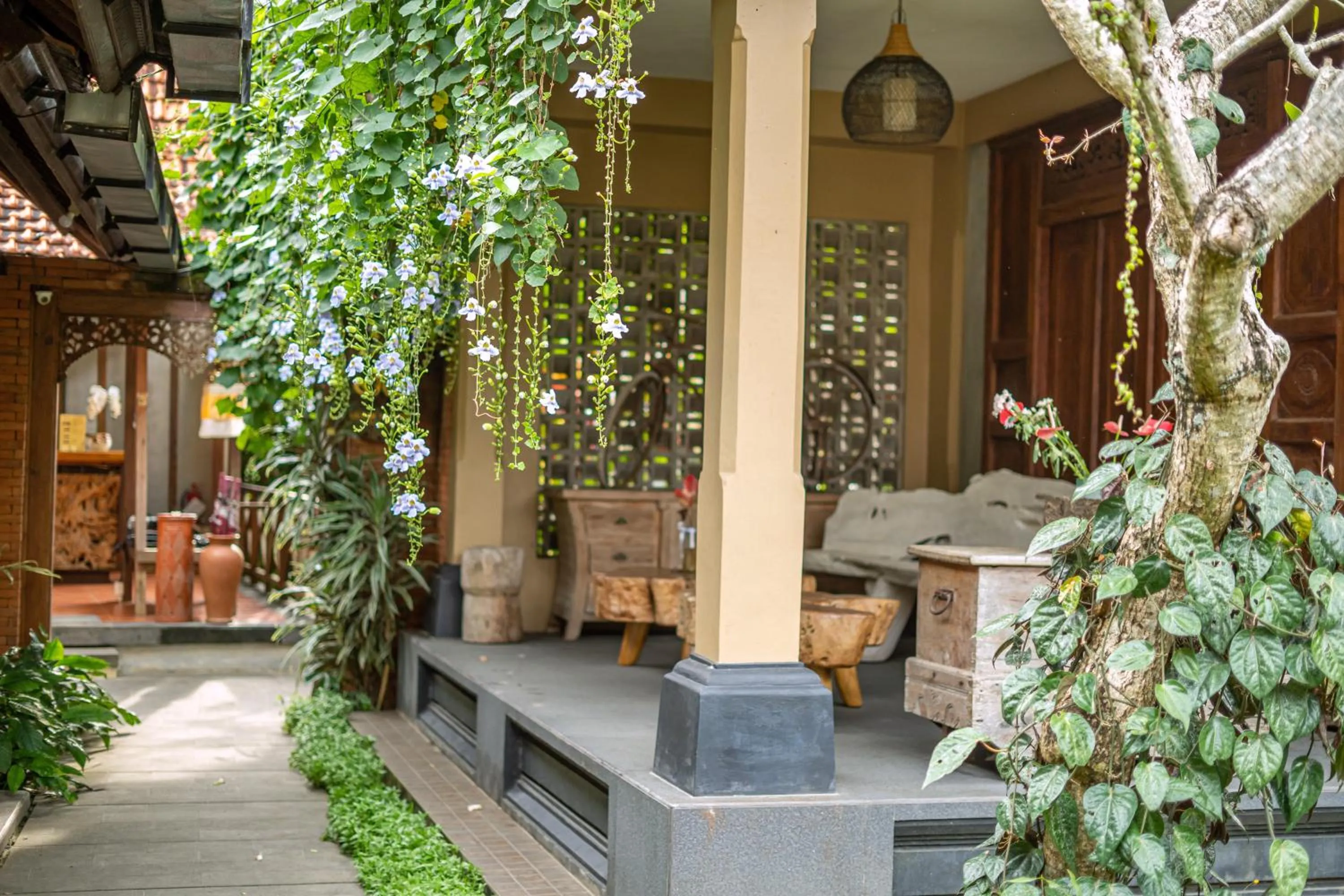 Landmark view in Merak Village by Prasi