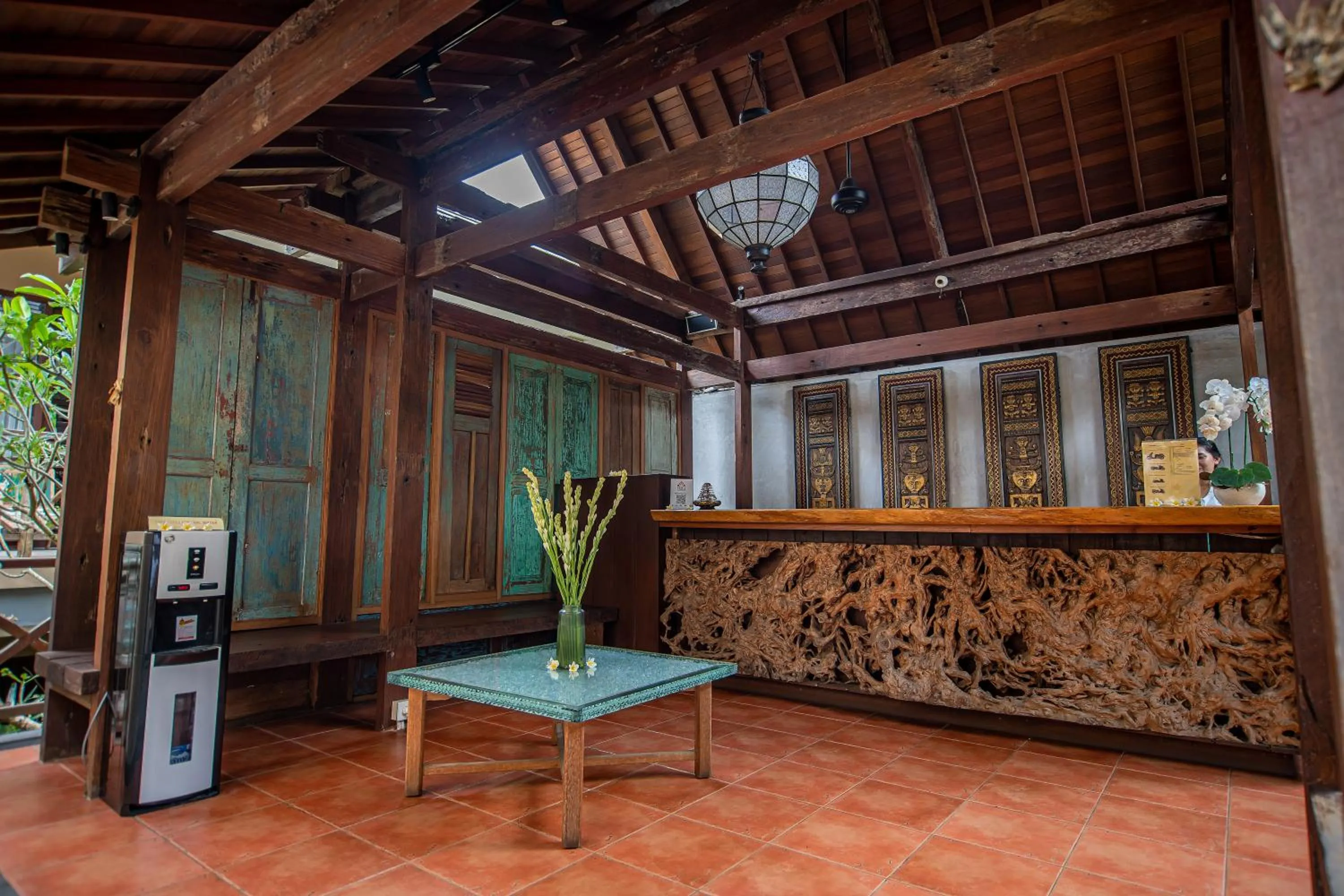 Lobby or reception in Merak Village by Prasi