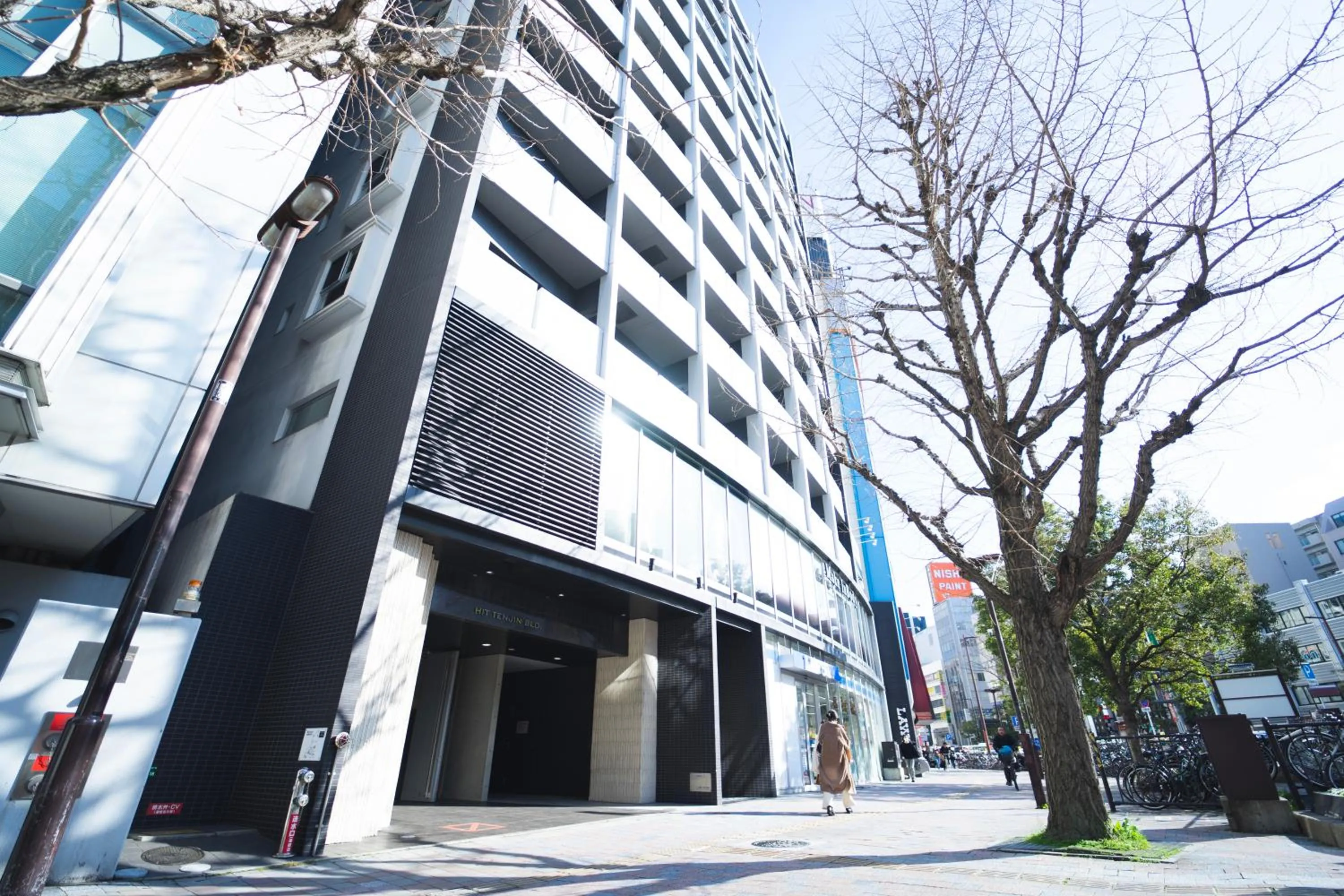 Facade/entrance in HIT Tenjin