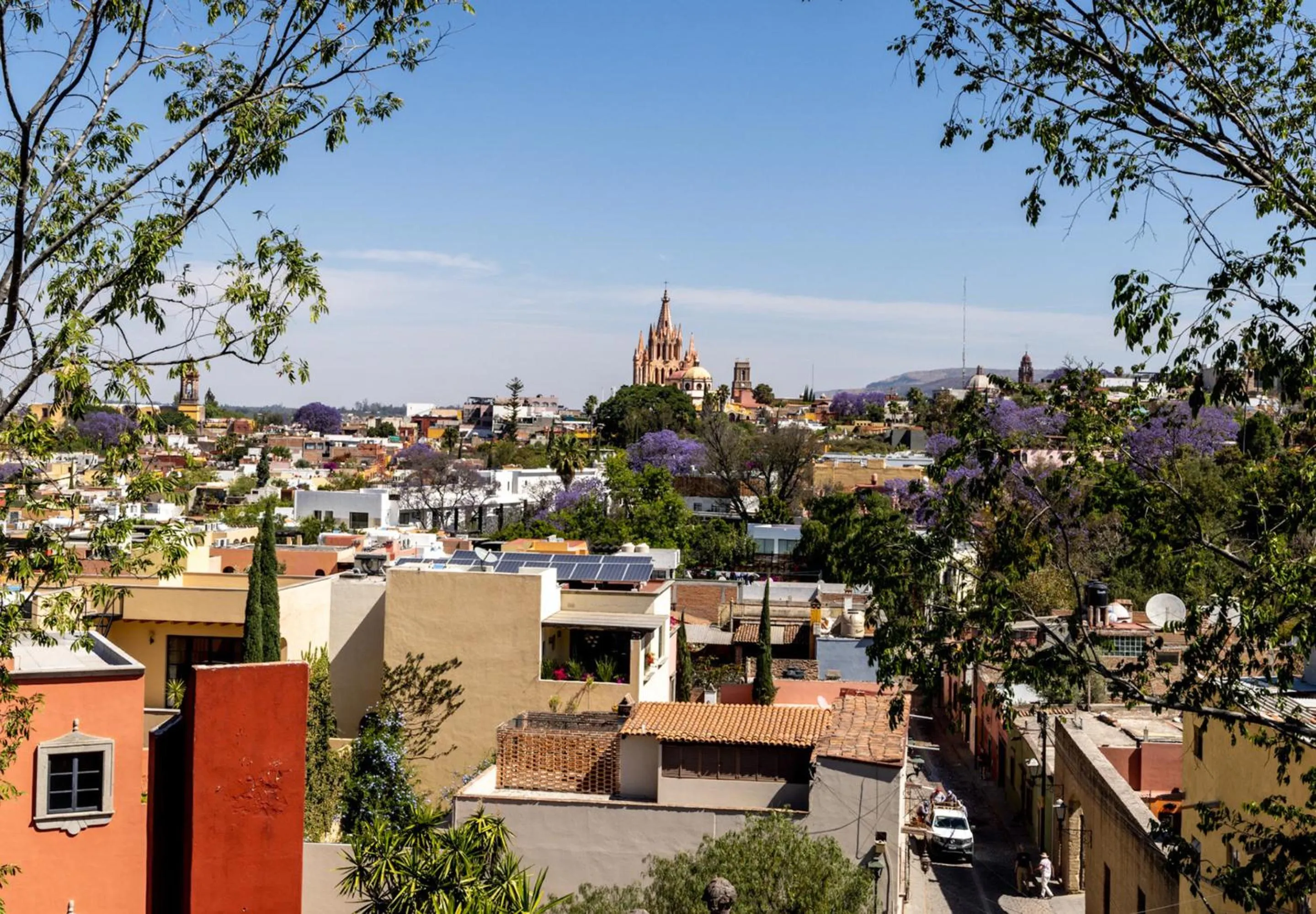 City view in El Golpe de Vista