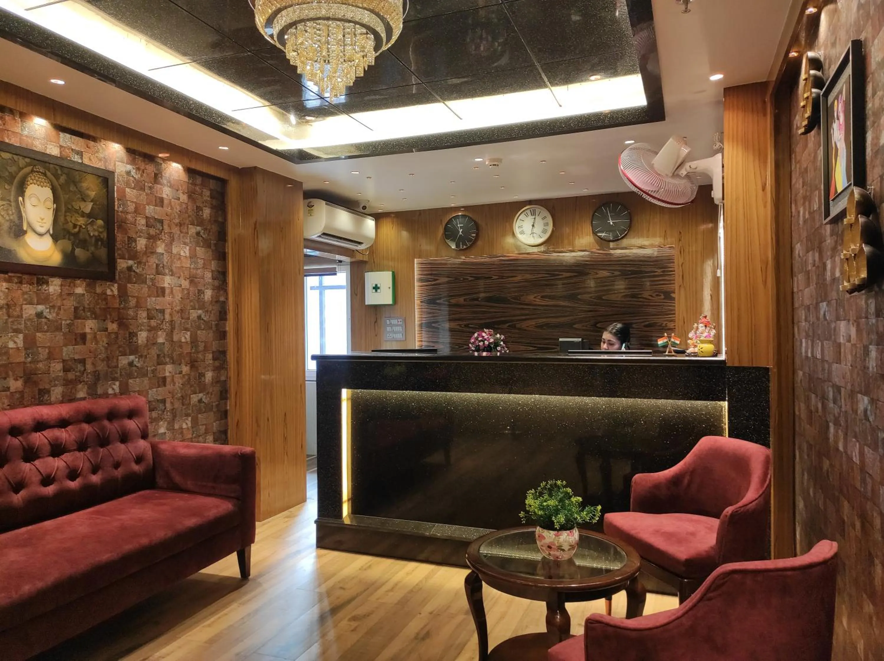 Lobby or reception in Hotel Aavas Inn