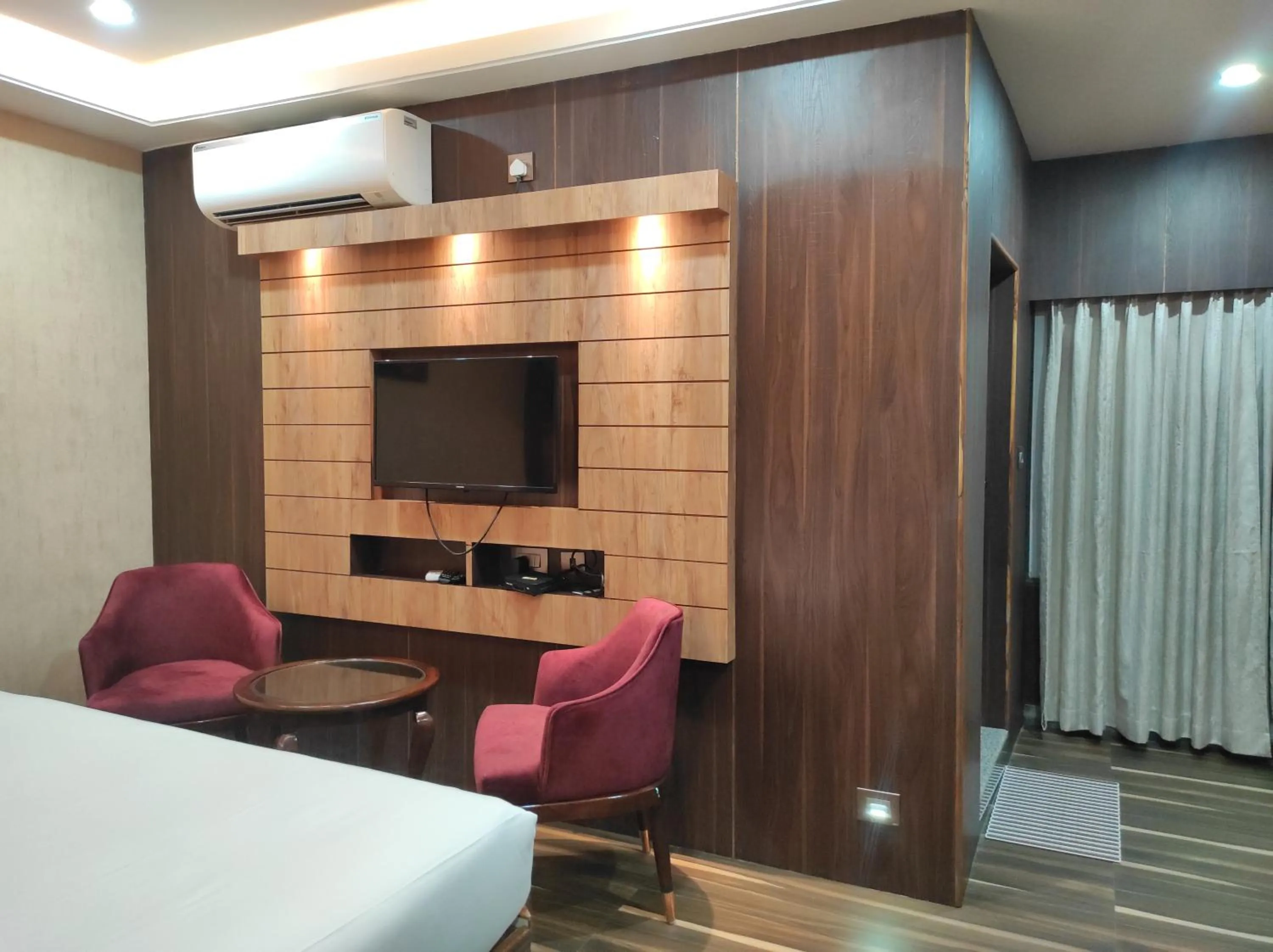 Seating area in Hotel Aavas Inn